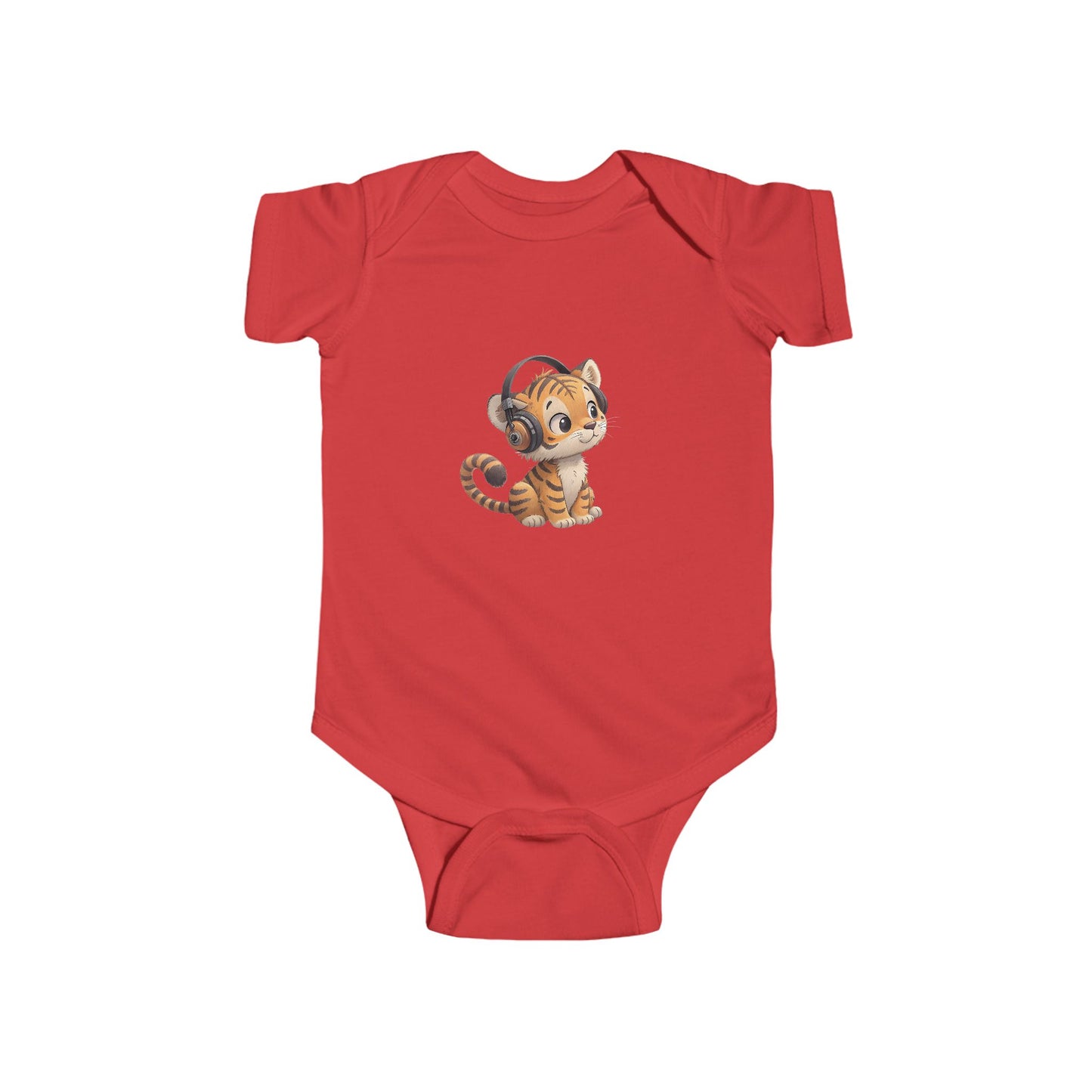 Adorable Tiger Infant Bodysuit | Cute Baby Clothes, Toddler Outfit, Newborn Gift, Baby Shower Present, Little Animal Lover