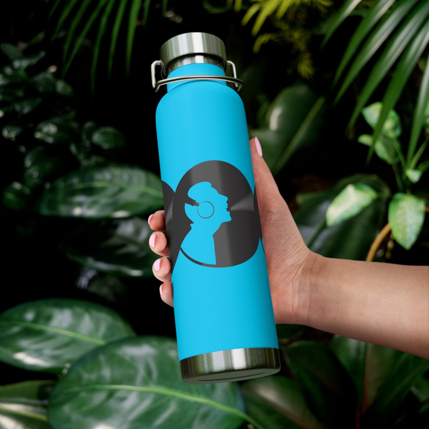 Stylish Copper Insulated Water Bottle for On-the-Go Hydration | Fitness, Travel, Eco-Friendly Gift, Unique Design, 22oz