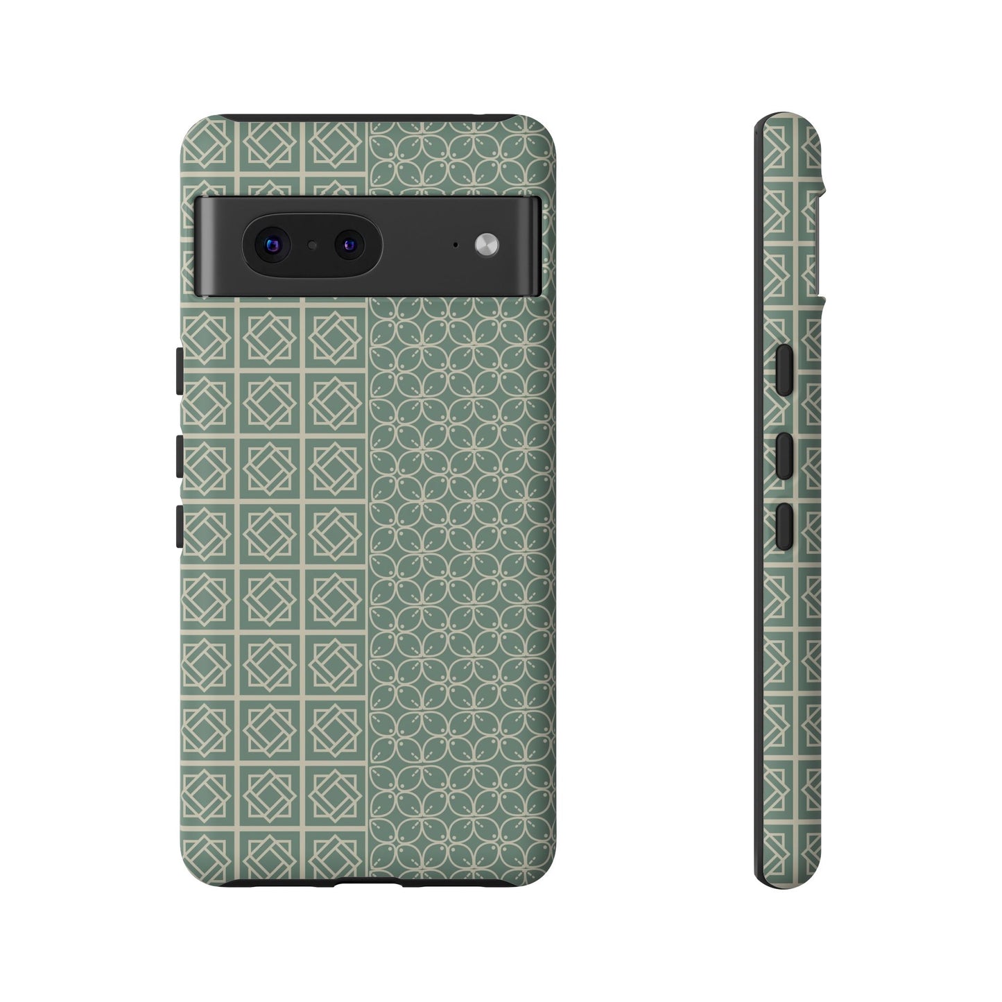 Stylish Phone Case with Geometric Patterns, Tough Cases, Durable Cell Phone Cover, Trendy Smartphone Accessory, Functional Gift Idea