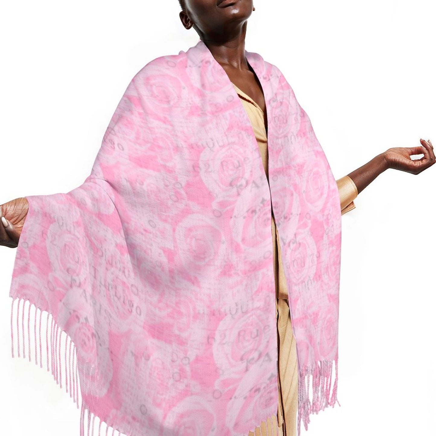 Cashmere-like Tassel Scarf