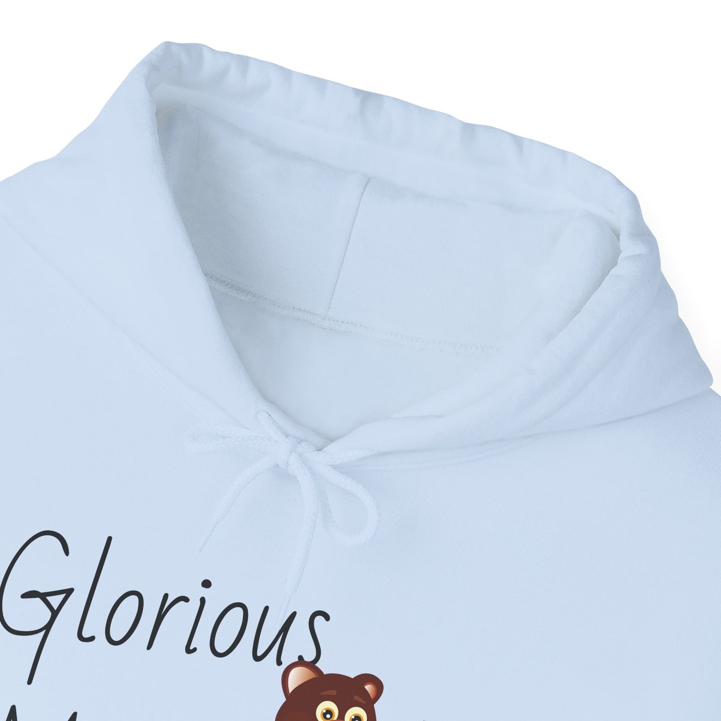 Glorious Mess Hoodie | Cute Bear Sweatshirt | Cozy Unisex Pullover for All Seasons | Perfect Gift for Friends & Birthdays | Funny [...]