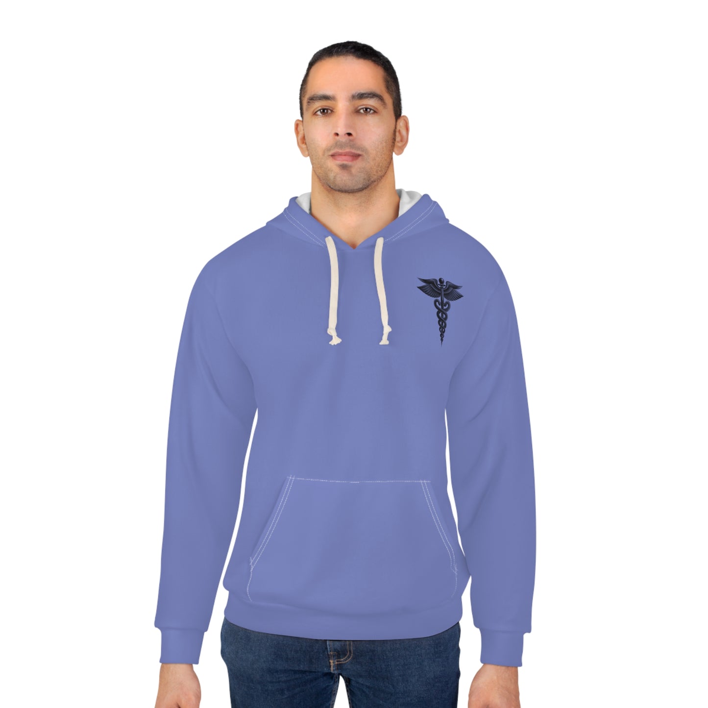 Cozy Unisex Pullover Hoodie with Unique Design, Perfect for Casual Wear, Gift for Nurses, Relaxation, and Everyday Comfort