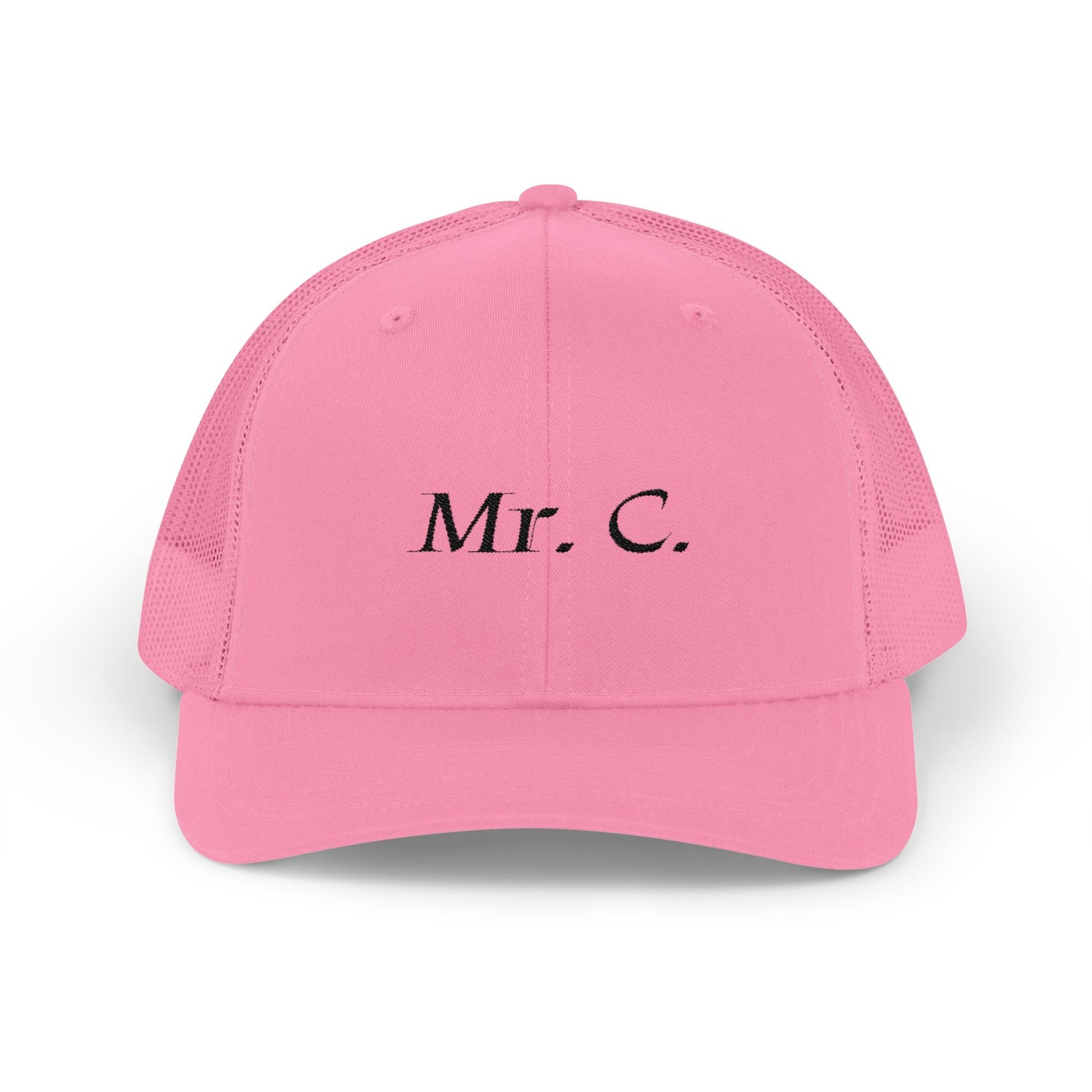Personalized Mr. C Snapback Trucker Cap | Custom Name Hat | Gifts for Him | Summer Accessory | Casual Style Cap | Father's Day Gift