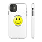 Happy Face Phone Case, Tough Cases, Don’t Worry, Be Happy, Cute Gift for Friends, Positive Vibes, Fun Mobile Accessories