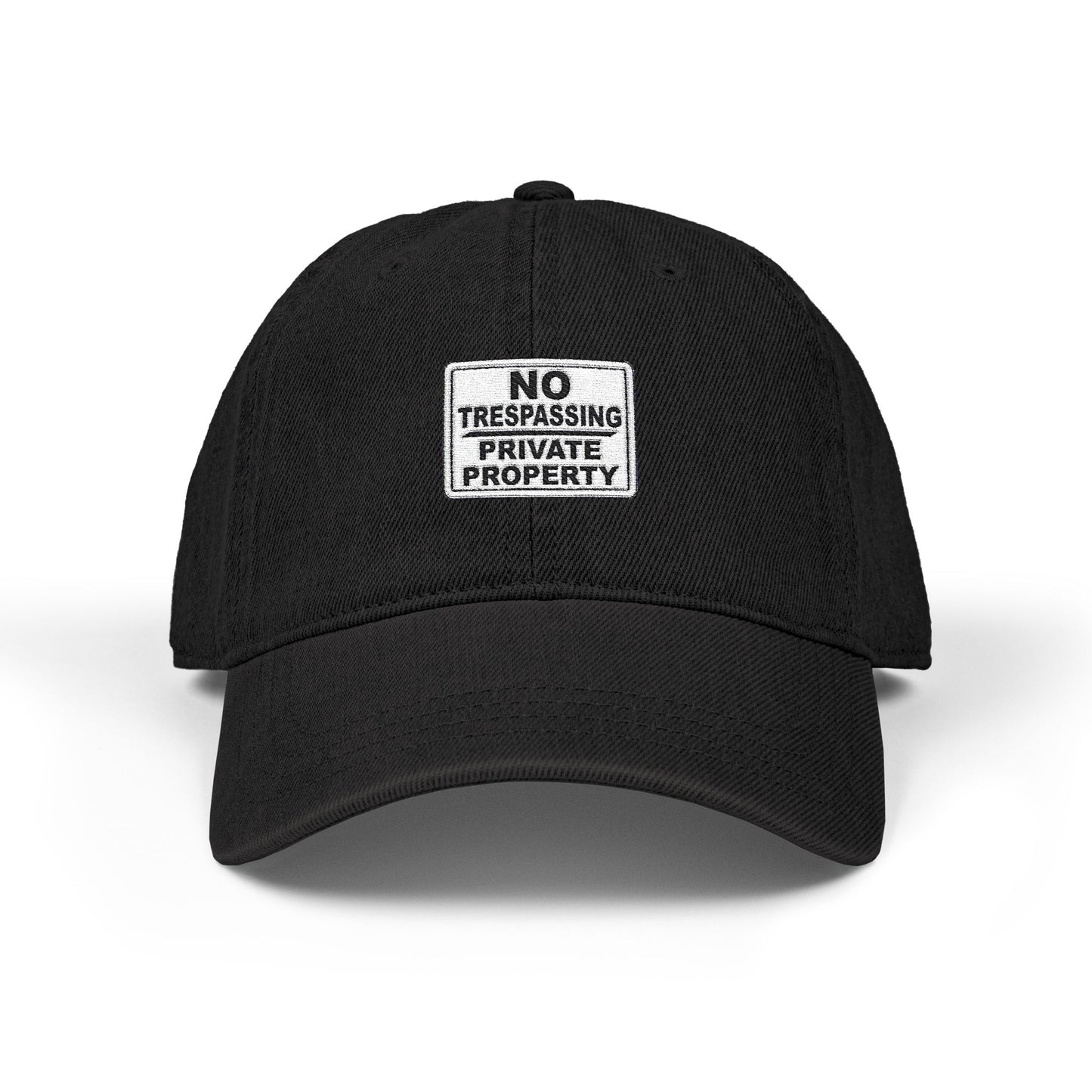 Denim Hat (Embroidery) Private Property