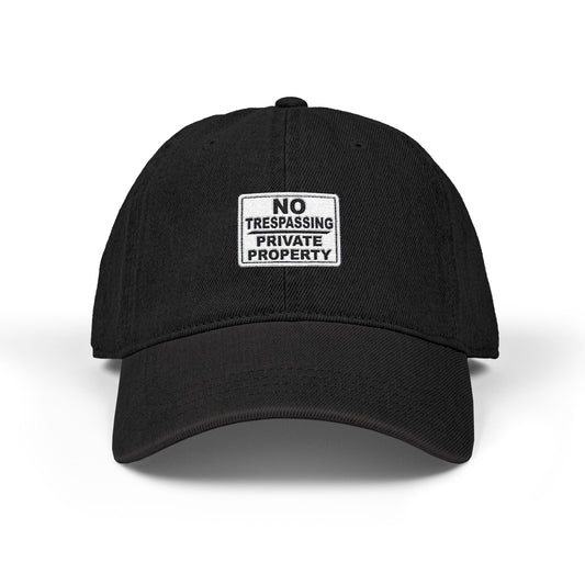 Denim Hat (Embroidery) Private Property