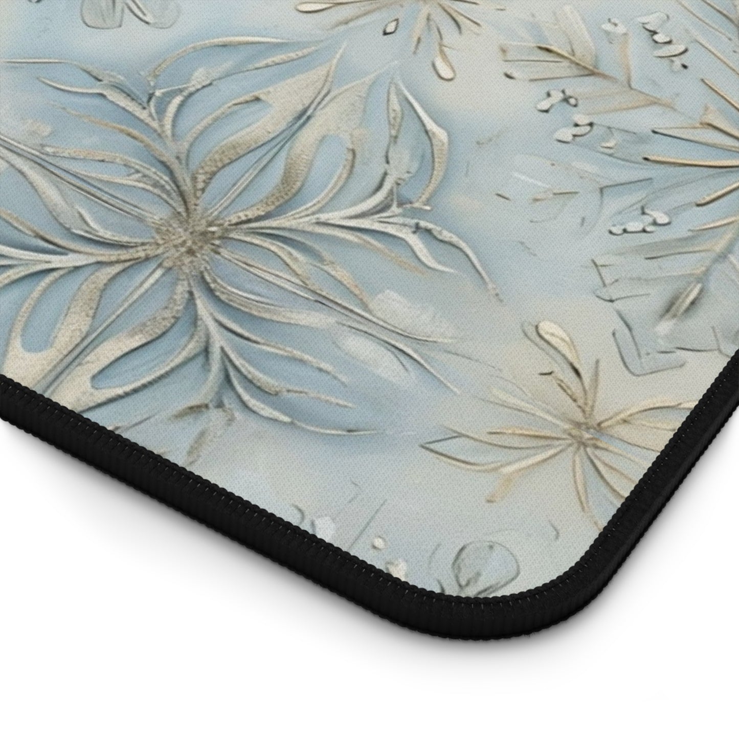 Elegant Floral Desk Mat - Stylish Office Accessory