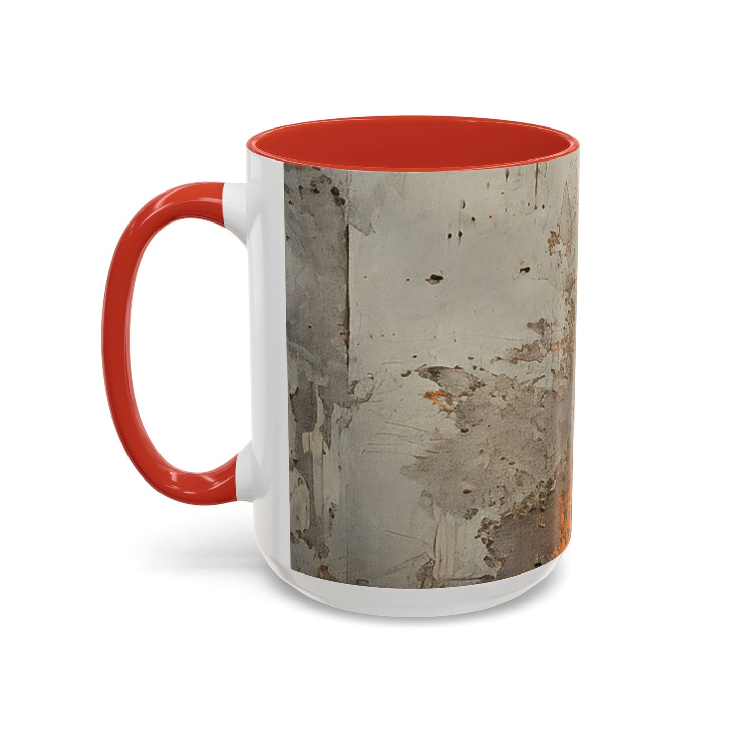 Rustic Accent Coffee Mug, Unique Artistic Mug