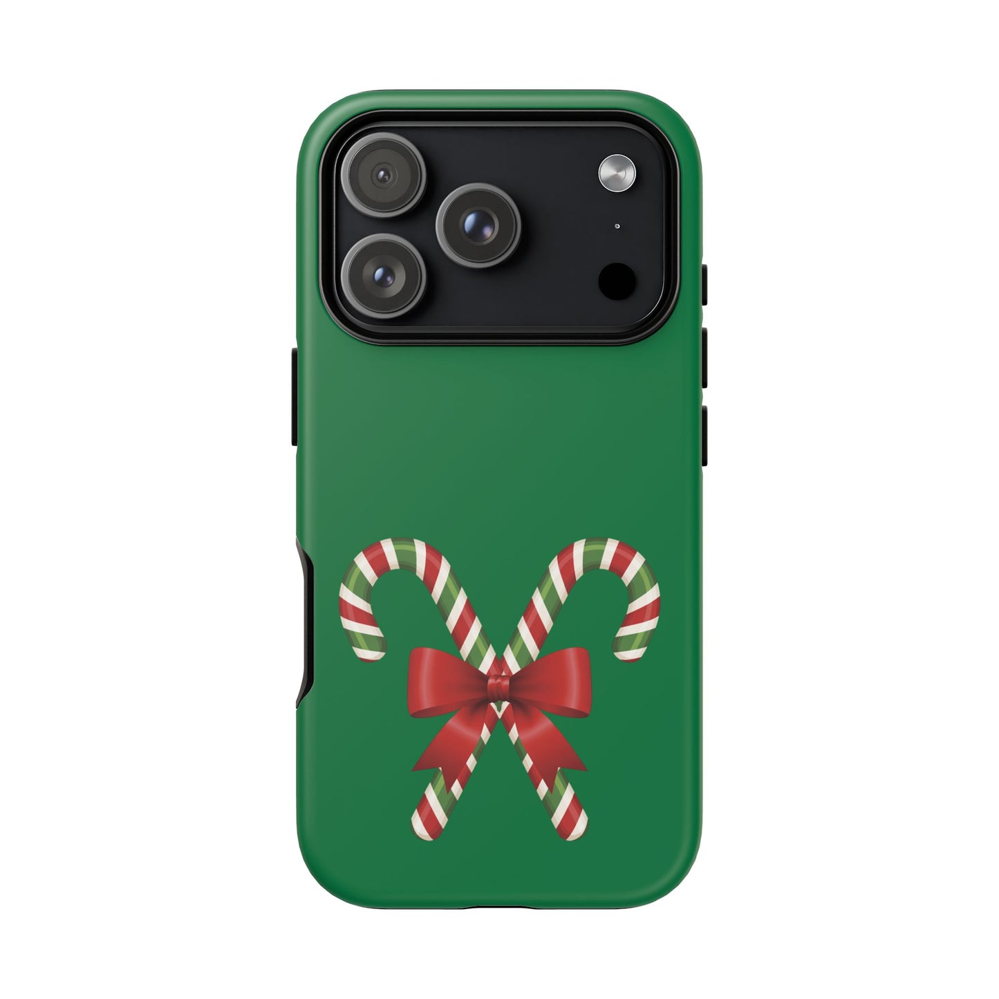 Candy Cane Phone Case: Holiday Spirit, Festive Gift, Cute Accessories, Christmas Decor, Seasonal Style