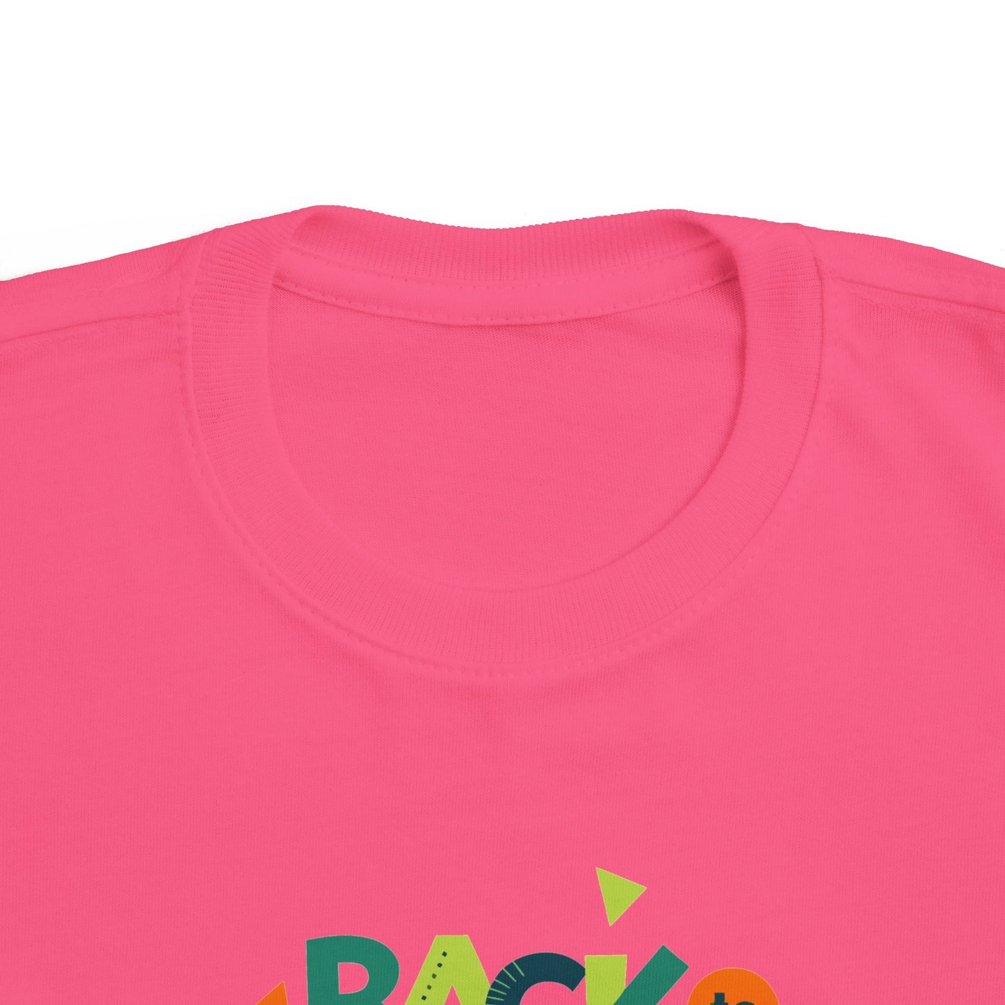 Colorful Toddler Tee - Perfect for Back to School, Kids' Birthday Gift, Playdates, Everyday Wear, Print Your Way