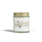 Scented Candles, Coconut Apricot Wax (4oz, 9oz) Wildflowers
