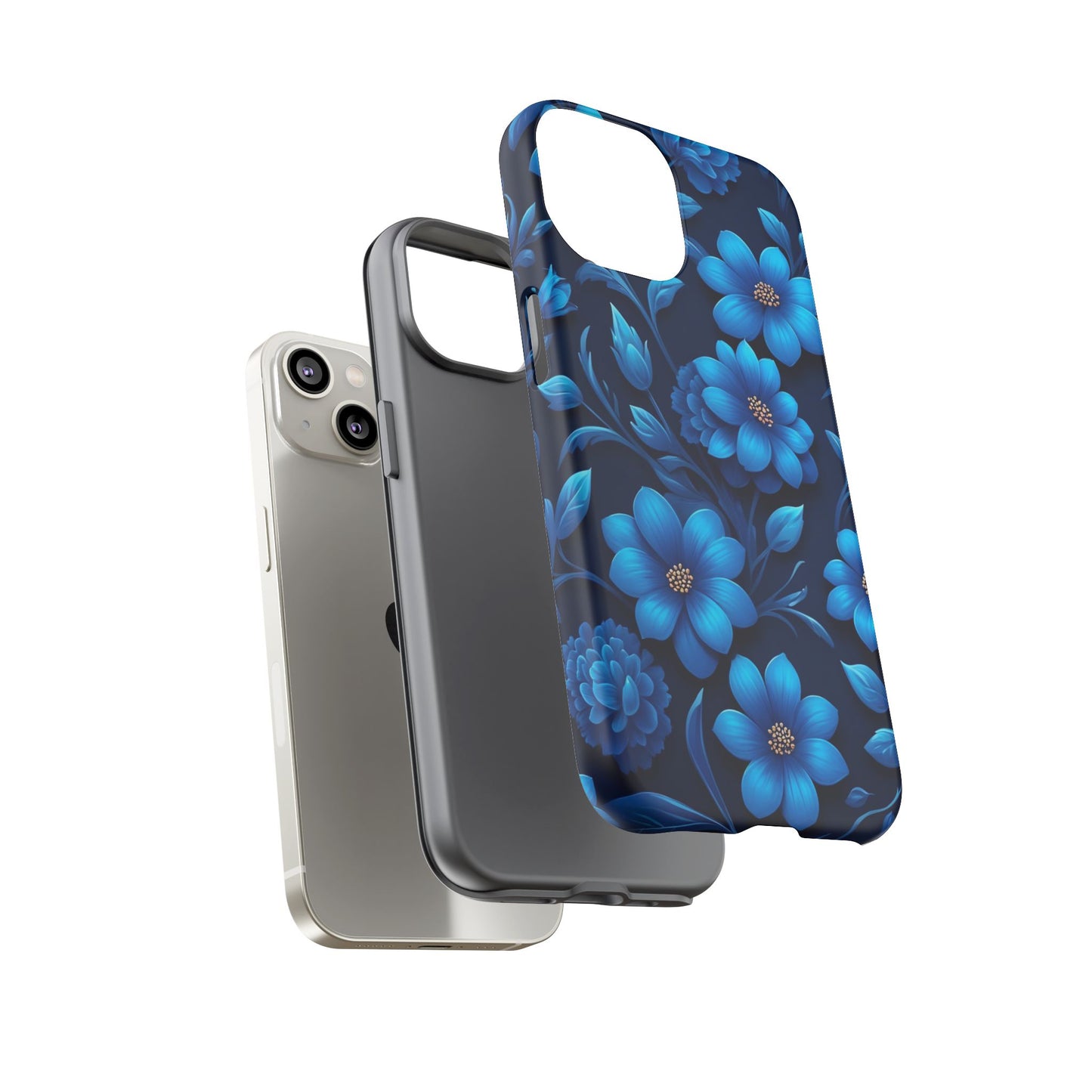 Tough Cases: Floral iPhone Case, Vibrant Phone Cover, Flower Patterned Case, Protective Floral Design, Spring Gift Idea