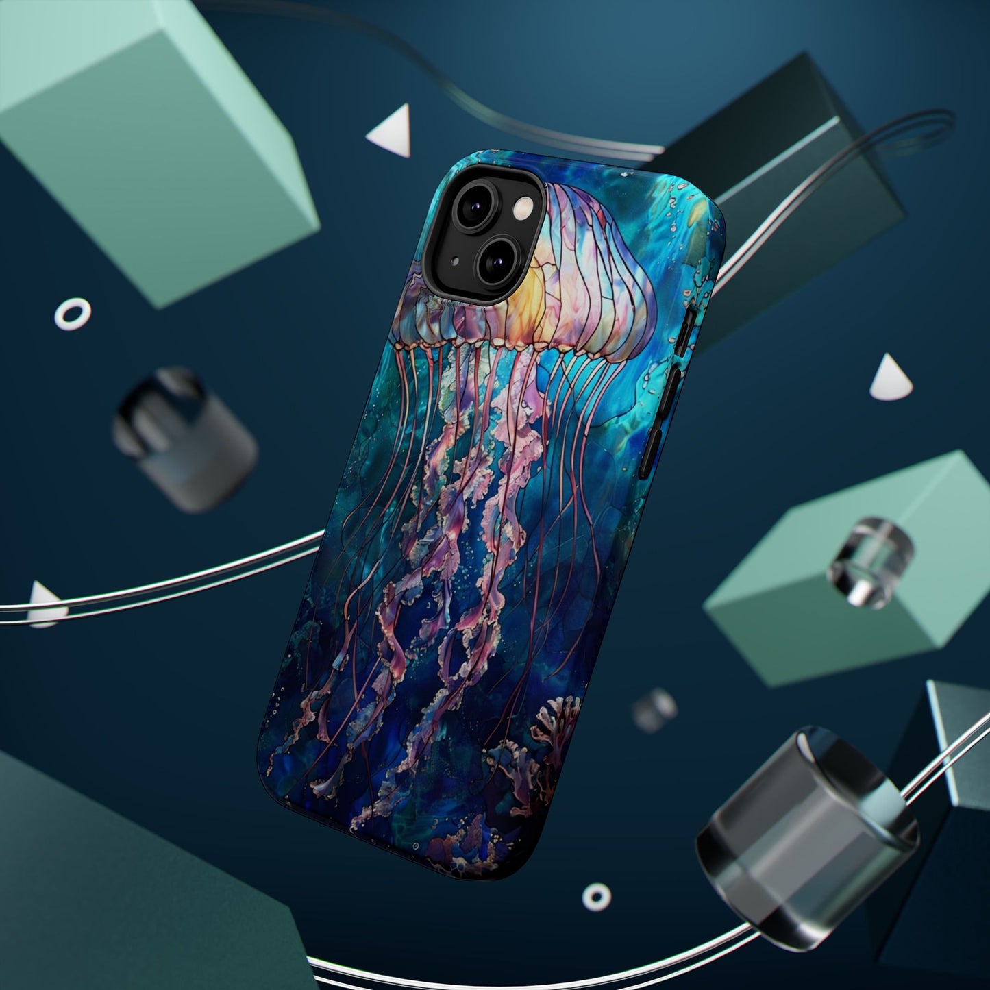 Jellyfish Ocean Magnetic Impact Phone Case