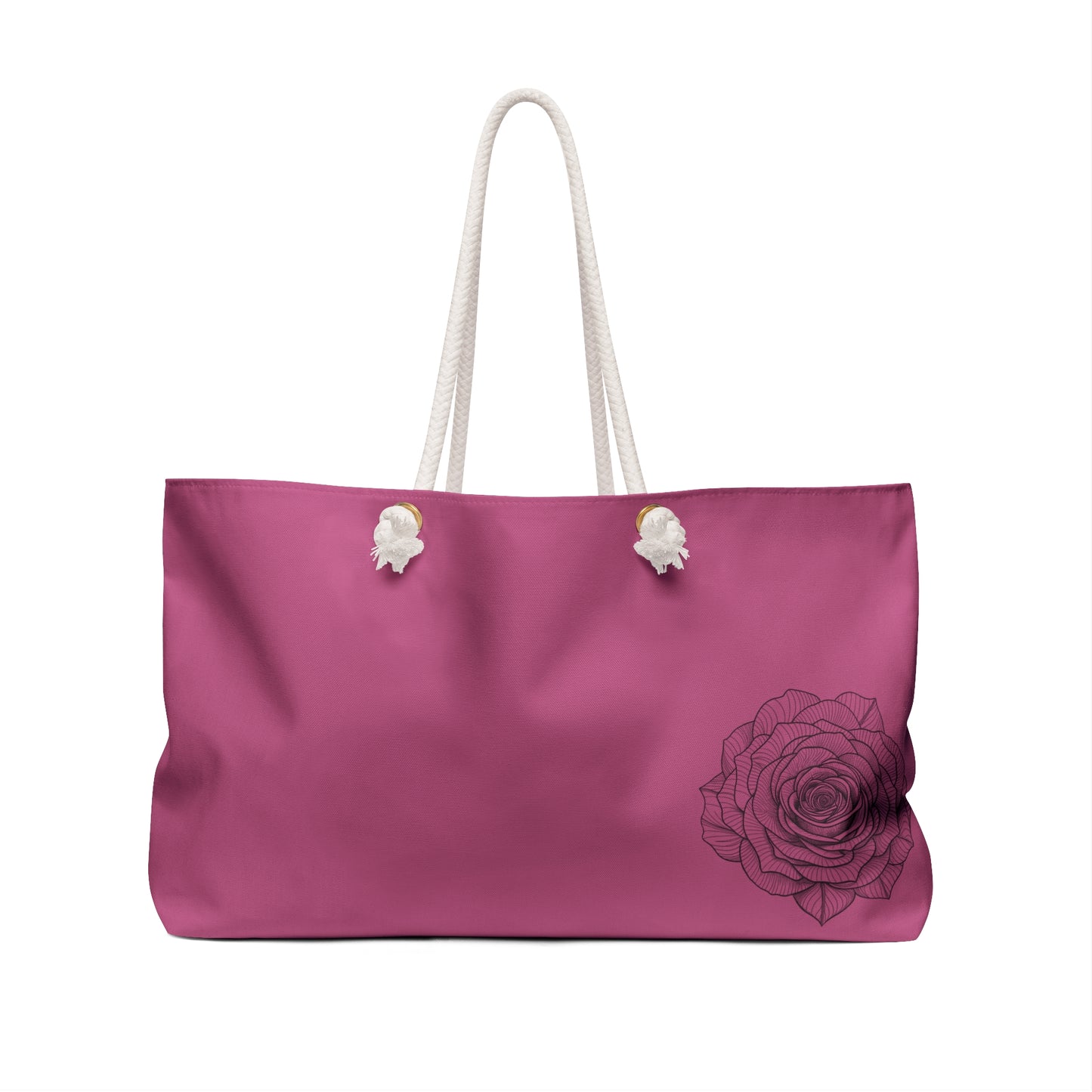 Elegant Floral Weekender Bag, Travel Tote, Rose Design, Beach Bag, Gym Bag, Perfect for Getaways, Gifts for Her