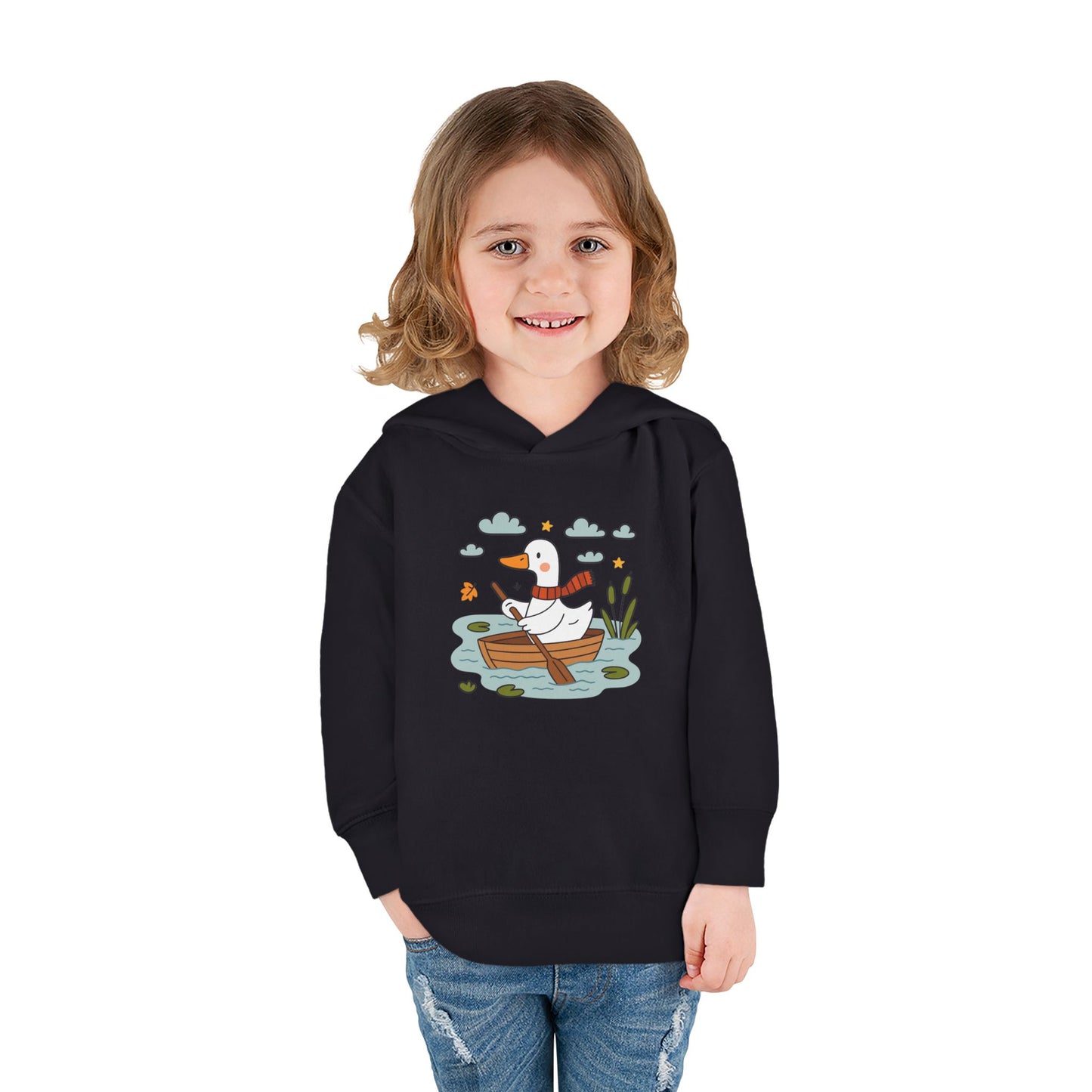 Adventurous Toddler Hoodie, Cute Animal Design, Cozy Pullover Sweatshirt, Perfect for Playtime, Ideal Gift for Kids