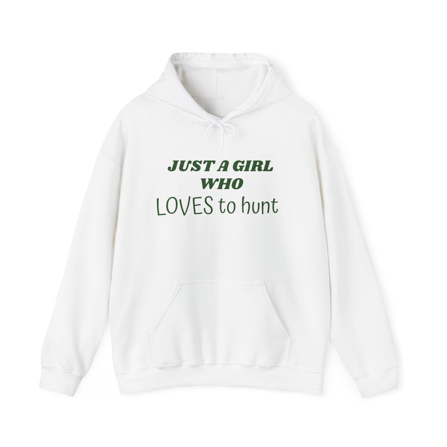 Girl Who Loves to Hunt Hoodie