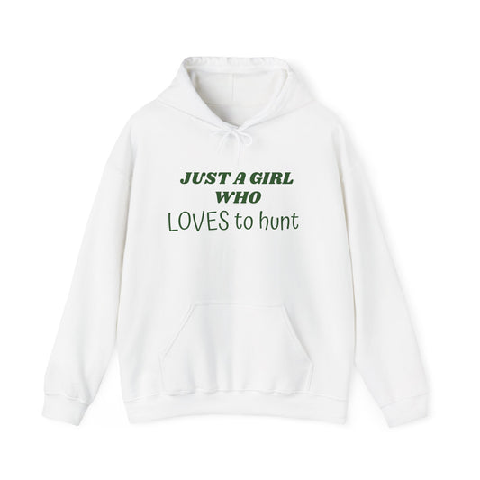 Girl Who Loves to Hunt Hoodie