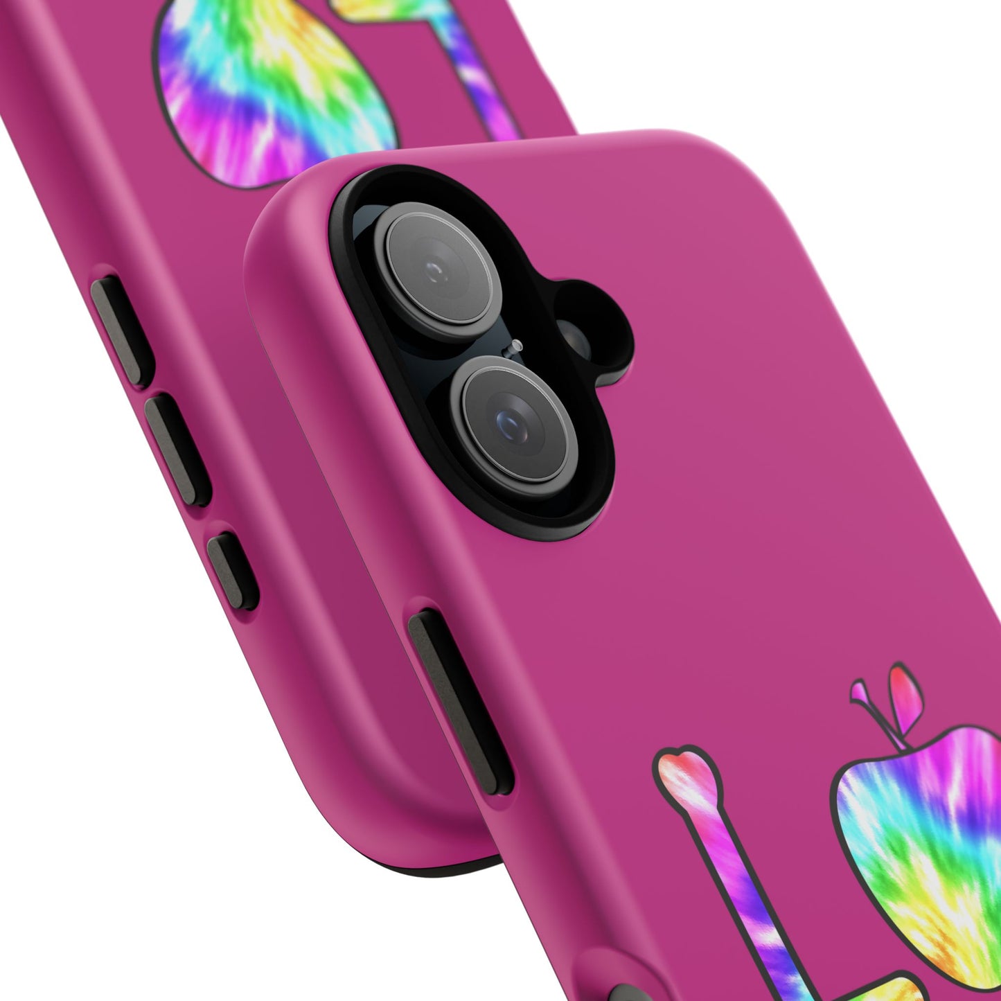 Colorful Love Phone Case, Tough Cases for iPhone, Cute Phone Accessory, Gift for Her, Summer Vibe Phone Cover