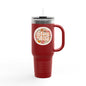 Stay Wild Floral 40oz Insulated Travel Mug