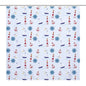 Flower Shower Curtain - Lighthouses, Sailboats and Anchors