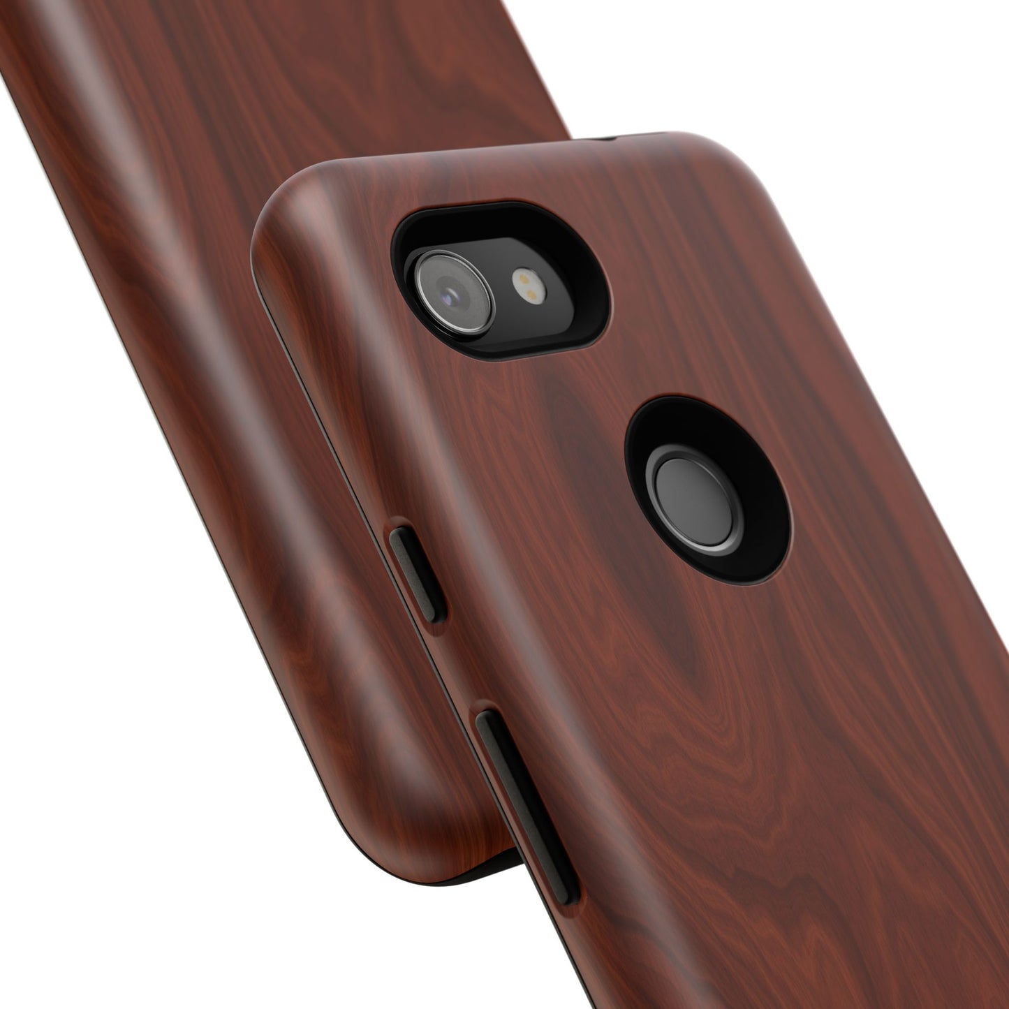 Wood Grain Phone Case, Stylish Tough Cases, Nature-Inspired Protective Cover, Unique Gifts for Him and Her, Eco-Friendly Tech Accessory
