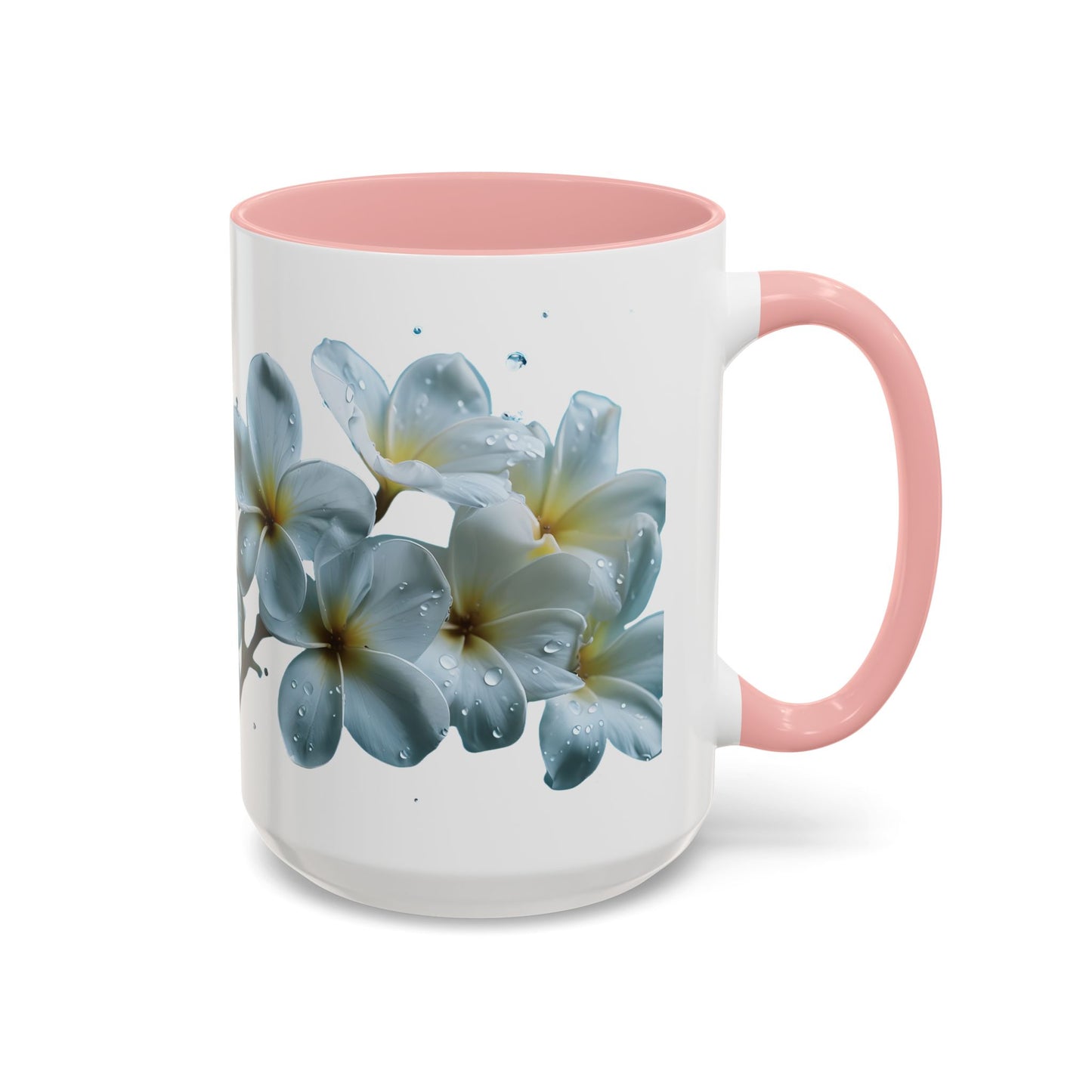Floral Accent Coffee Mug
