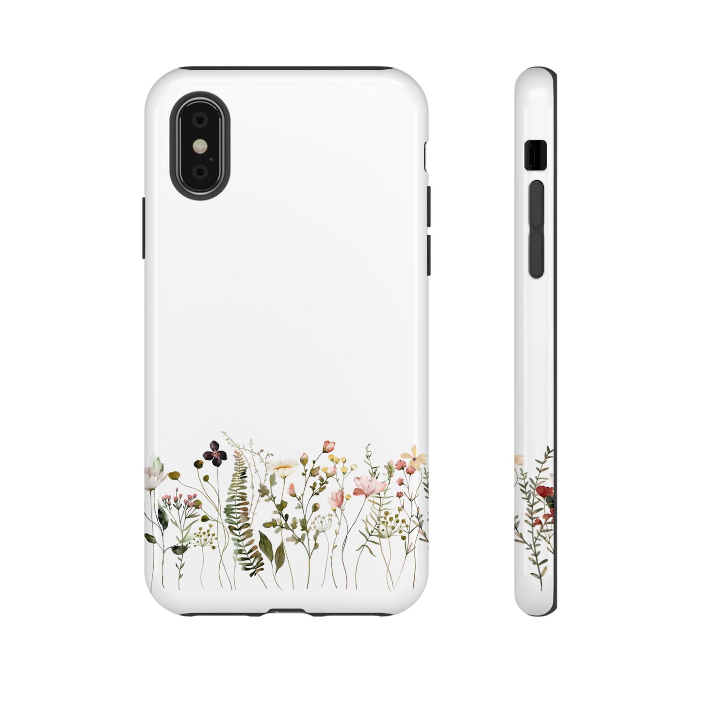 Floral Phone Case - Tough Cases for Nature Lovers, Stylish Floral Design, Phone Protection, Gifts for Her, Eco-Friendly Tech Accessories