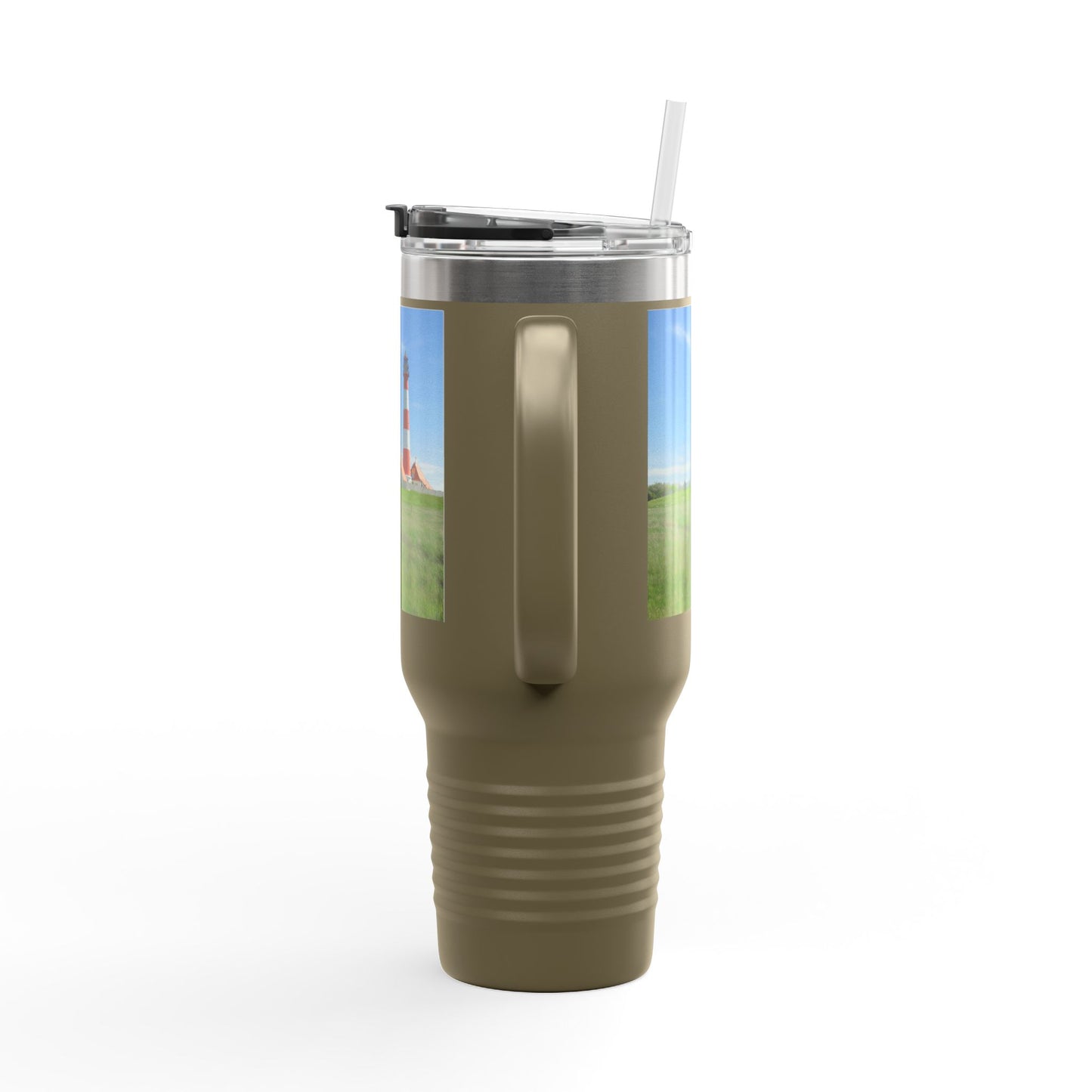 Scenic Insulated Travel Mug, 40oz | Perfect for Coffee Lovers, Outdoor Adventures, Travel Gifts, Eco-Friendly Sippers, Beach Days