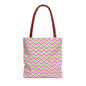 Colorful Chevron patter Tote Bag Stylish Eco-Friendly Shopping Tote
