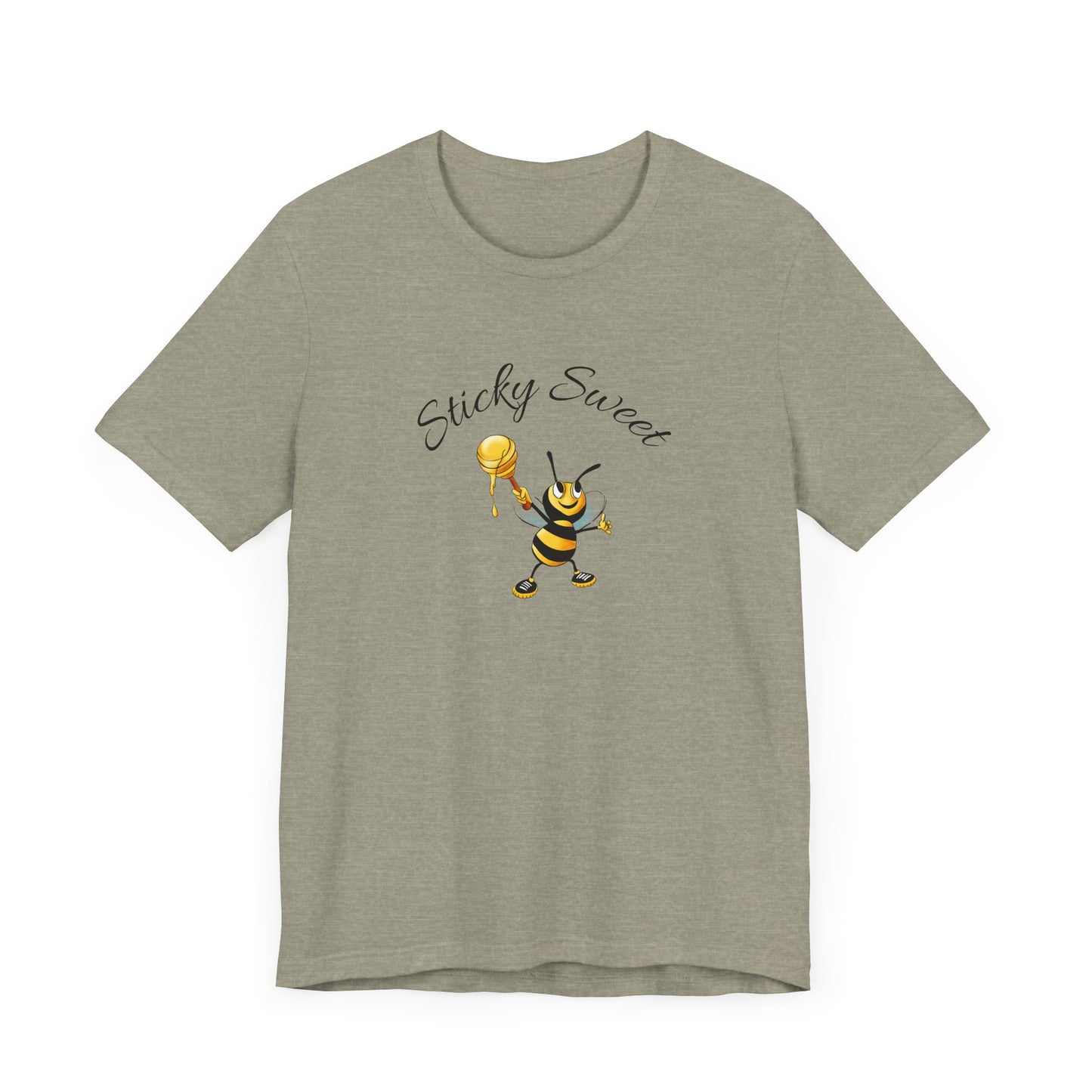 Sticky Sweet Bee Unisex Tee, Cute Bee T-Shirt, Honey Lover Gift