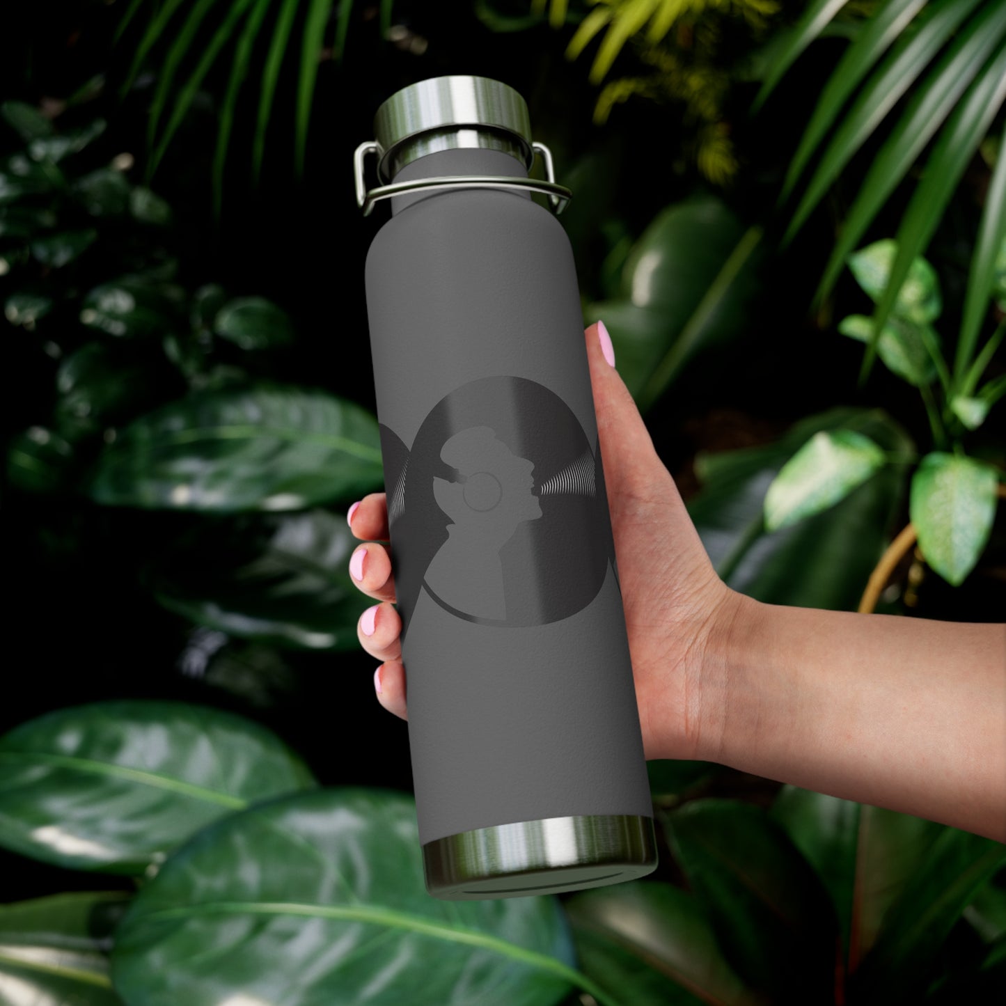 Stylish Copper Insulated Water Bottle for On-the-Go Hydration | Fitness, Travel, Eco-Friendly Gift, Unique Design, 22oz