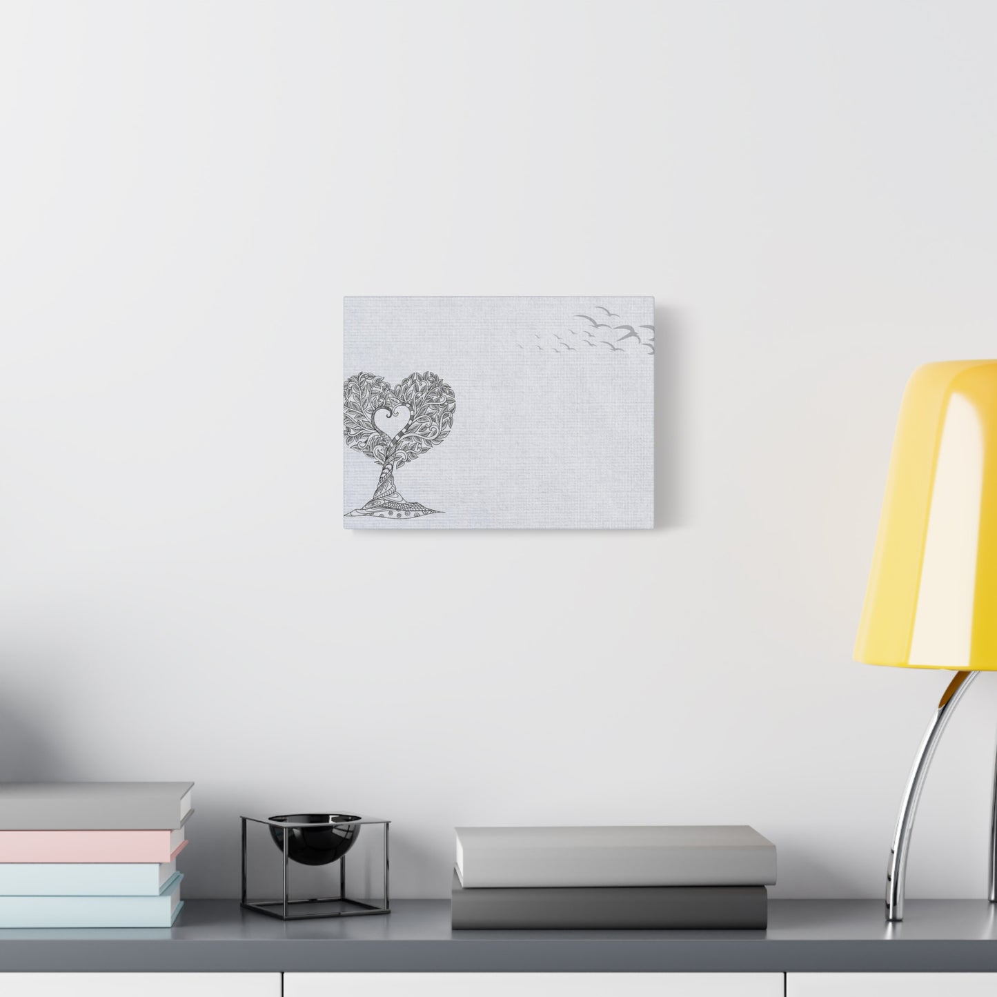 Matte Canvas, Stretched, 1.25" - Heart Tree