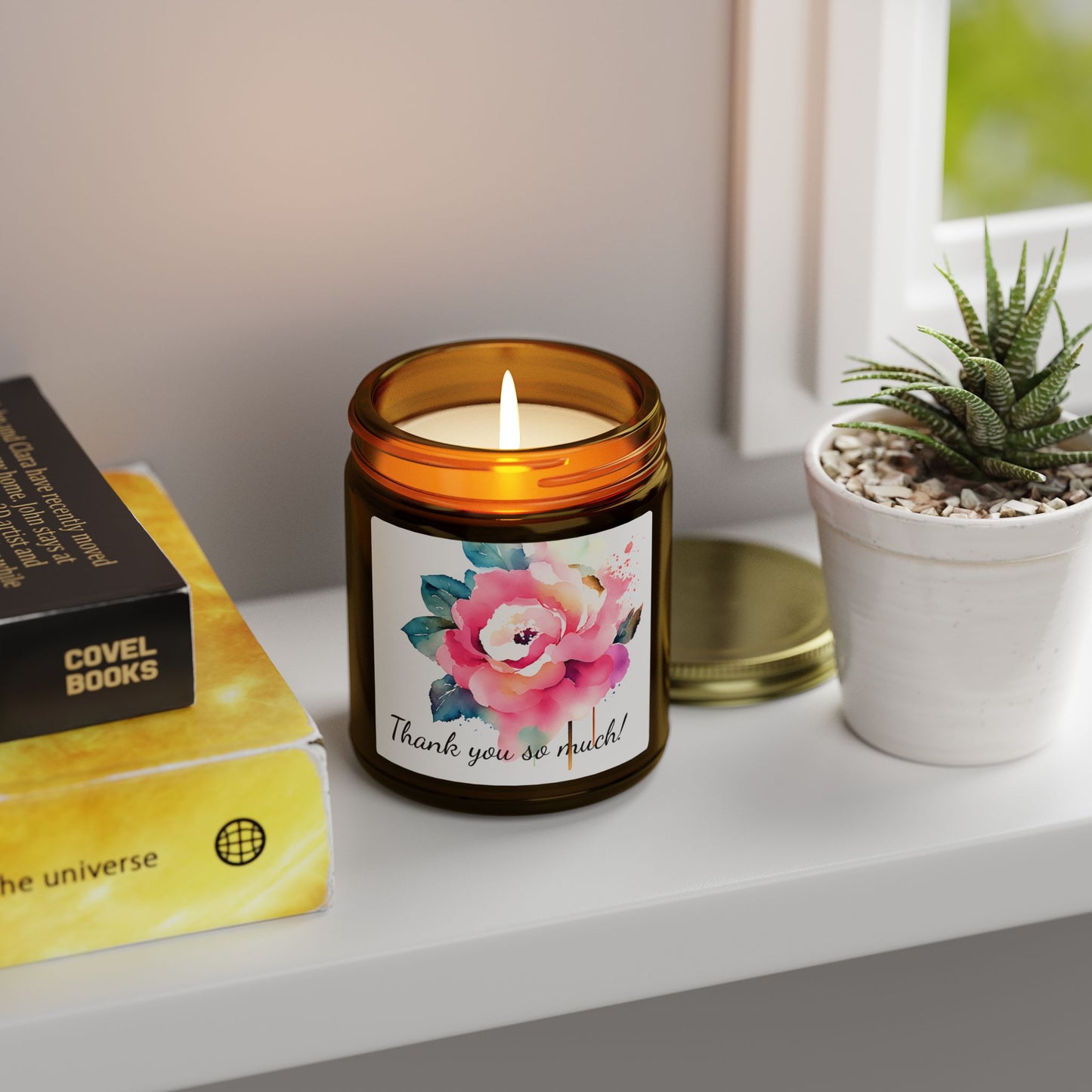 Floral Scented Candles - Thank you so much