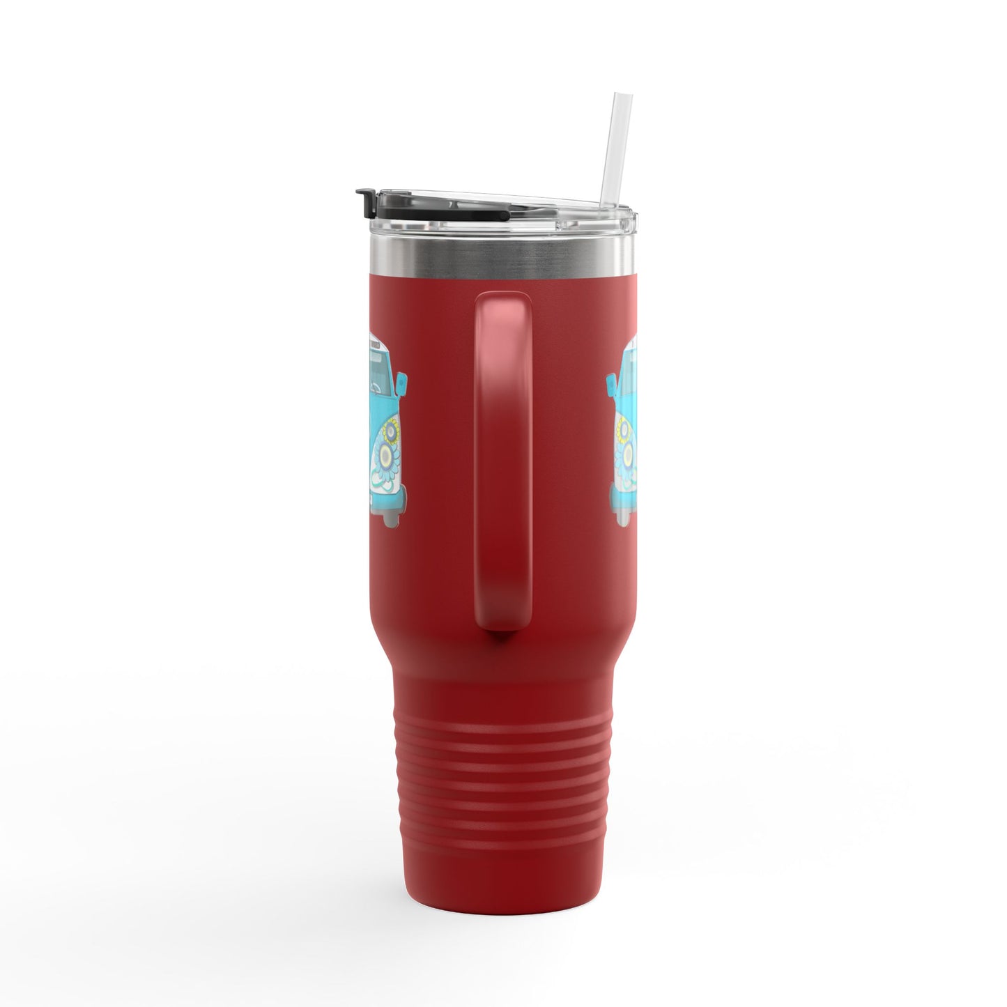 Vintage Van Insulated Travel Mug, Coffee Mug, Tea Tumbler, Road Trip Gift, Eco-Friendly Travel Cup