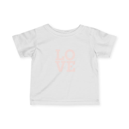 Infant Love Tee, Cute Baby Shirt, Toddler Love T-Shirt, Baby Gift, Playdate Outfit, Nursery Decor