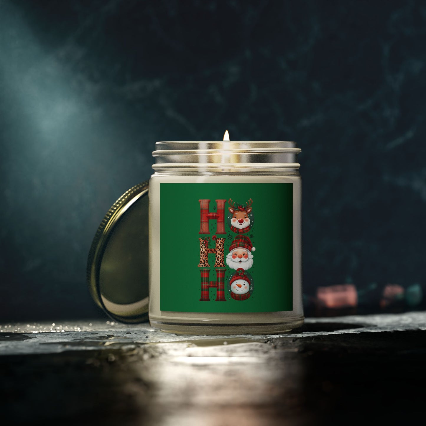 Festive Holiday Scented Candles