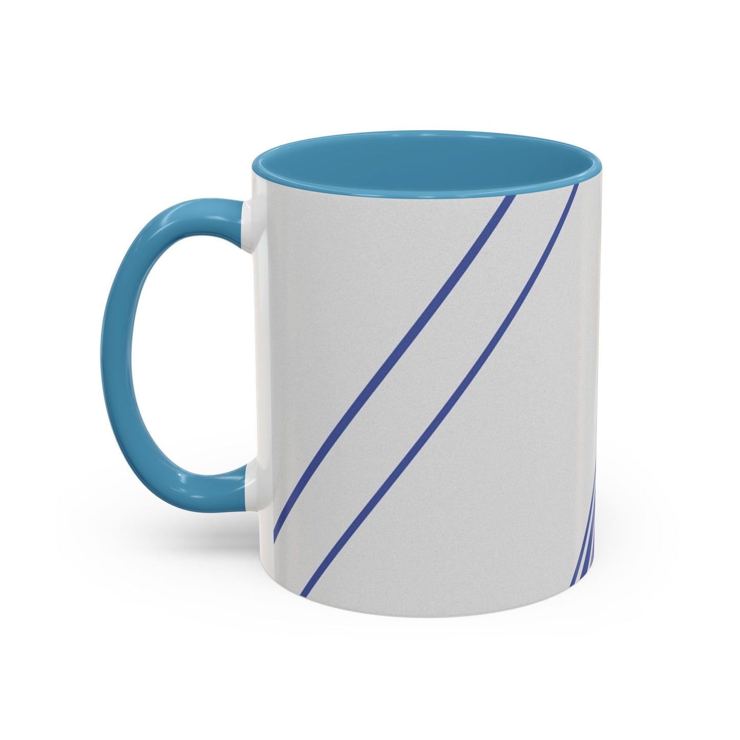 Elegant Stripe Accent Coffee Mug - Perfect for Gifts, Home Decor, Office, Birthdays, and Tea Lovers