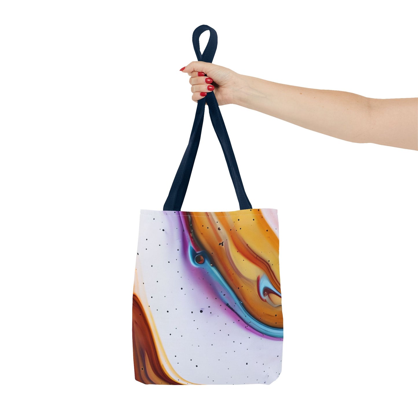 Colorful Abstract Tote Bag | Art Bags for Women, Reusable Shopping Bag