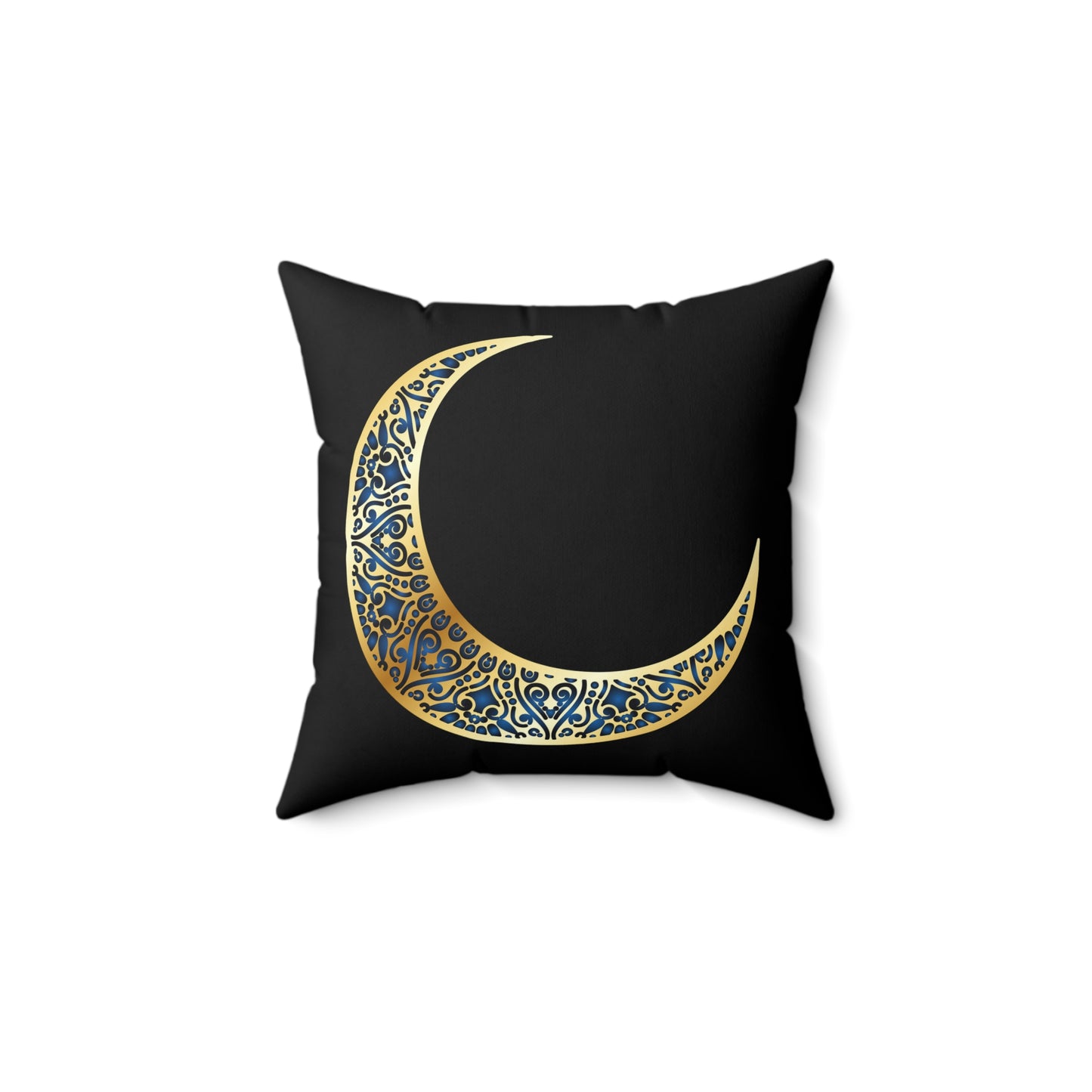 Bohemian Moon Decorative Pillow, Elegant Home Decor, Gift for Moon Lovers, Cozy Living Room Accent, Unique Bedroom Accessory