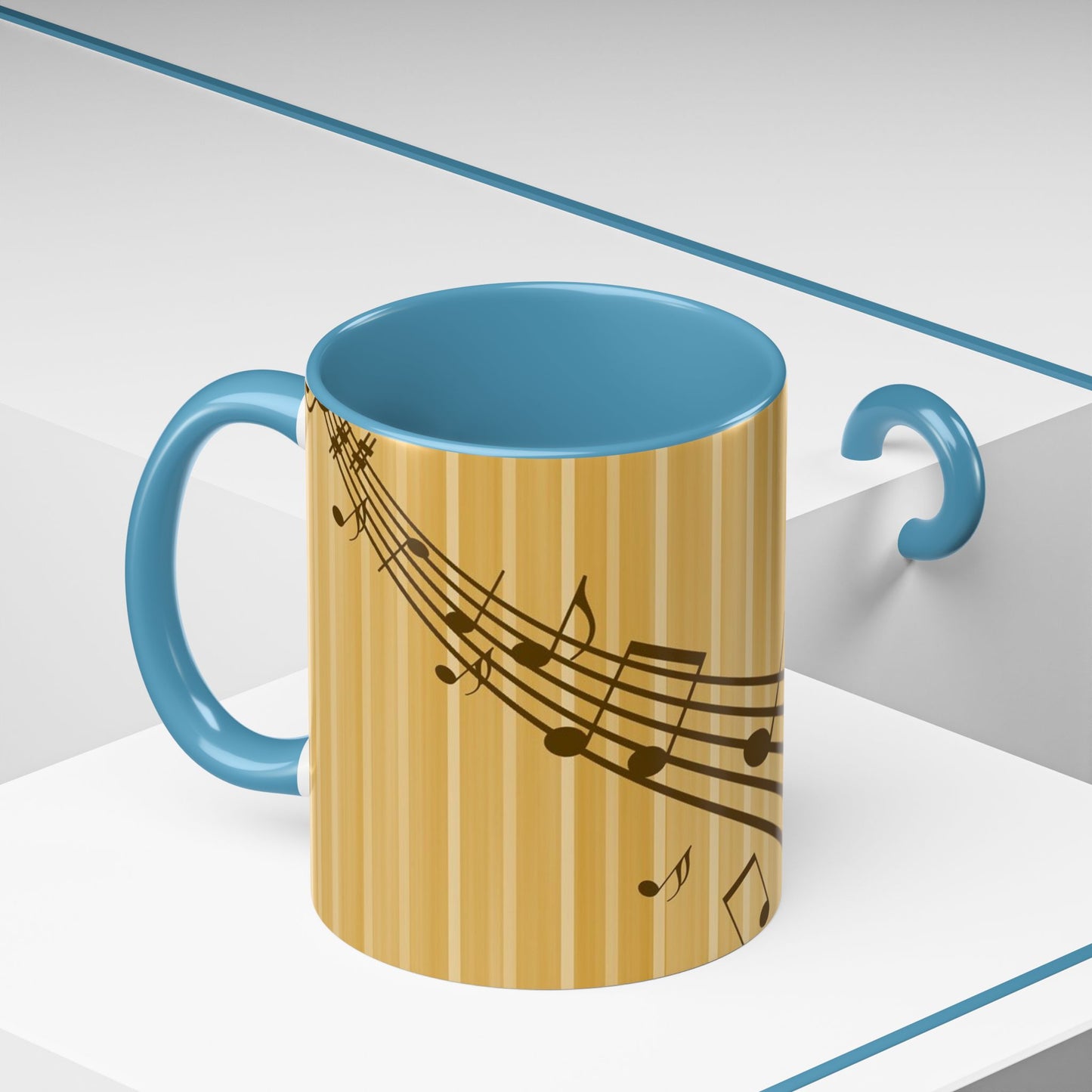 Musical Note Coffee Mug - Perfect Gift for Musicians, Coffee Lovers, Music Teachers, Birthdays, Housewarming