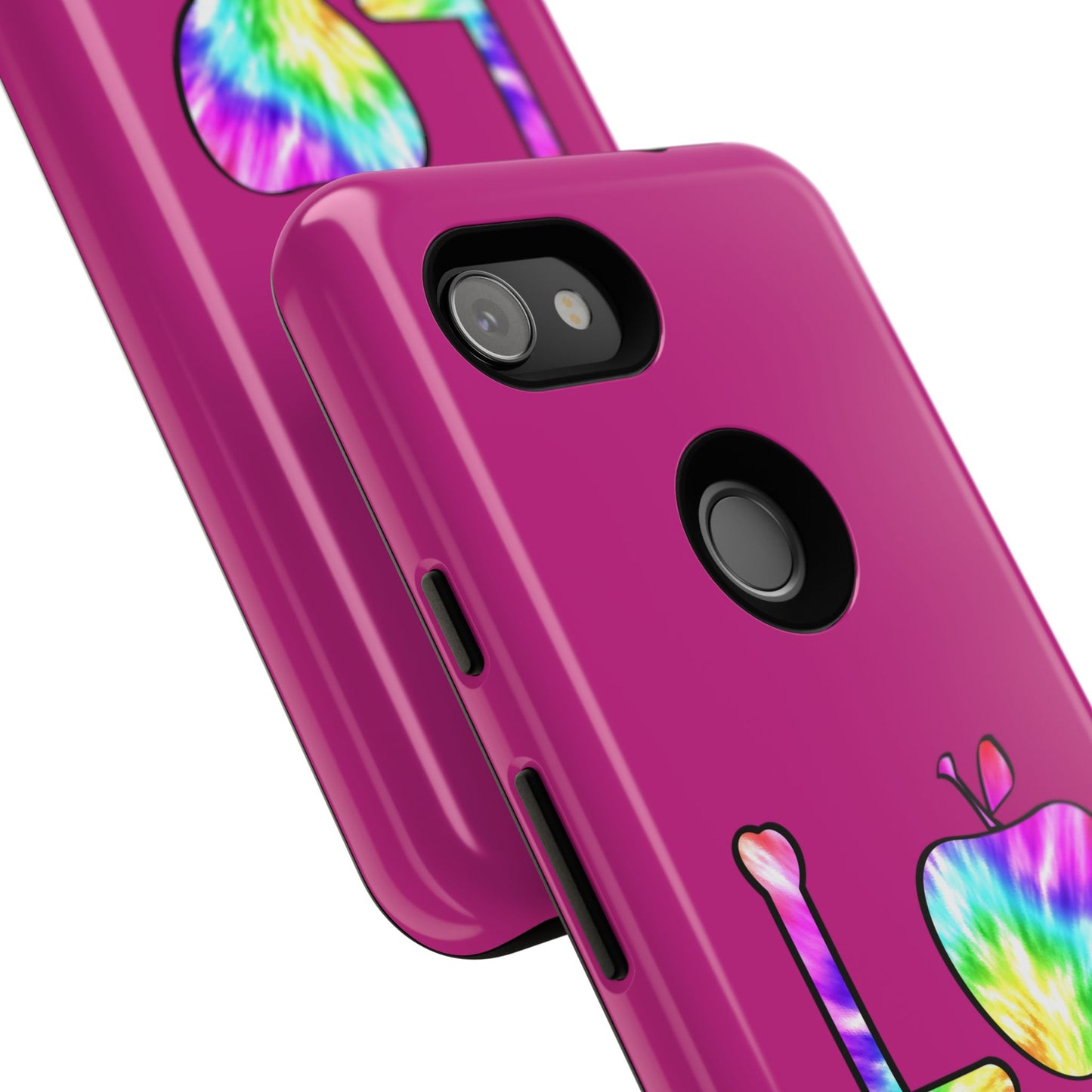 Colorful Love Phone Case, Tough Cases for iPhone, Cute Phone Accessory, Gift for Her, Summer Vibe Phone Cover