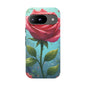 Floral Phone Case, Tough Cases with Elegant Rose Design, Stylish iPhone Cover, Rose Flower Gift for Nature Lovers, Unique Mobile Accessories