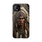 Native American Art Phone Case, Strong Culture Design, Unique Gift for Him or Her, Tough Cases, Customizable Protector, Tribal Style