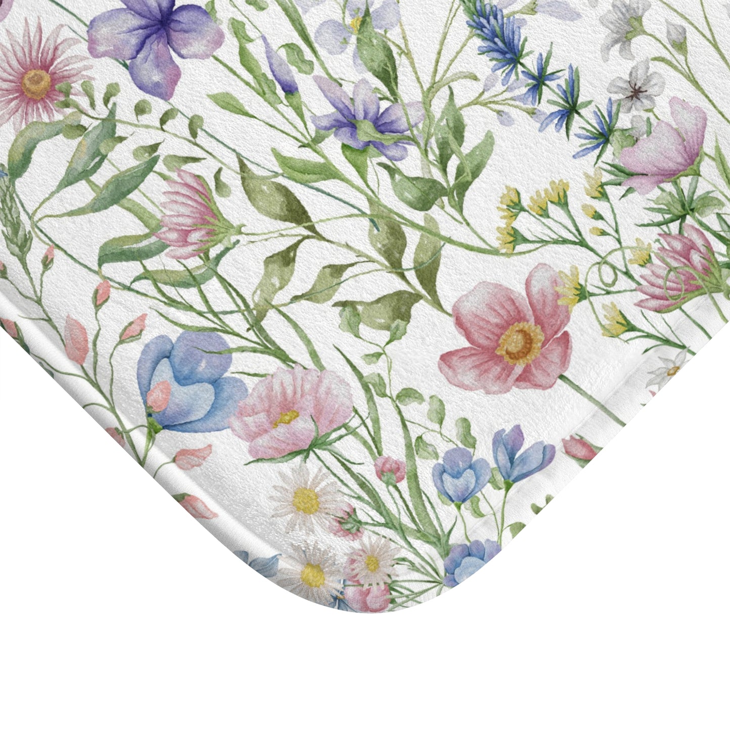 Bath Mat Wildflowers