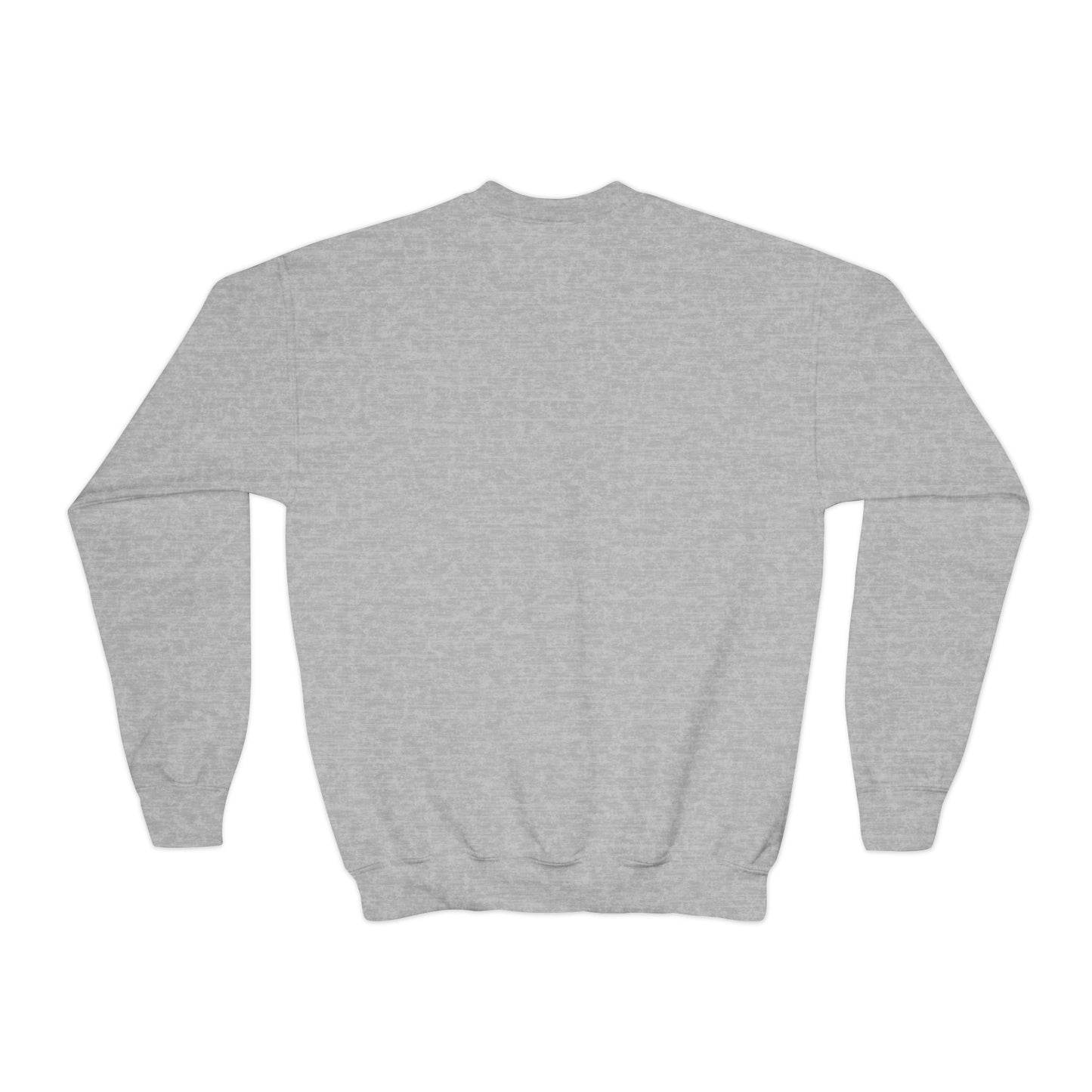 Adorable Elephant Youth Crewneck Sweatshirt, Kids' Casual Wear, Animal Lover Gift, Birthday Present, Cute Sweatshirt for All Seasons