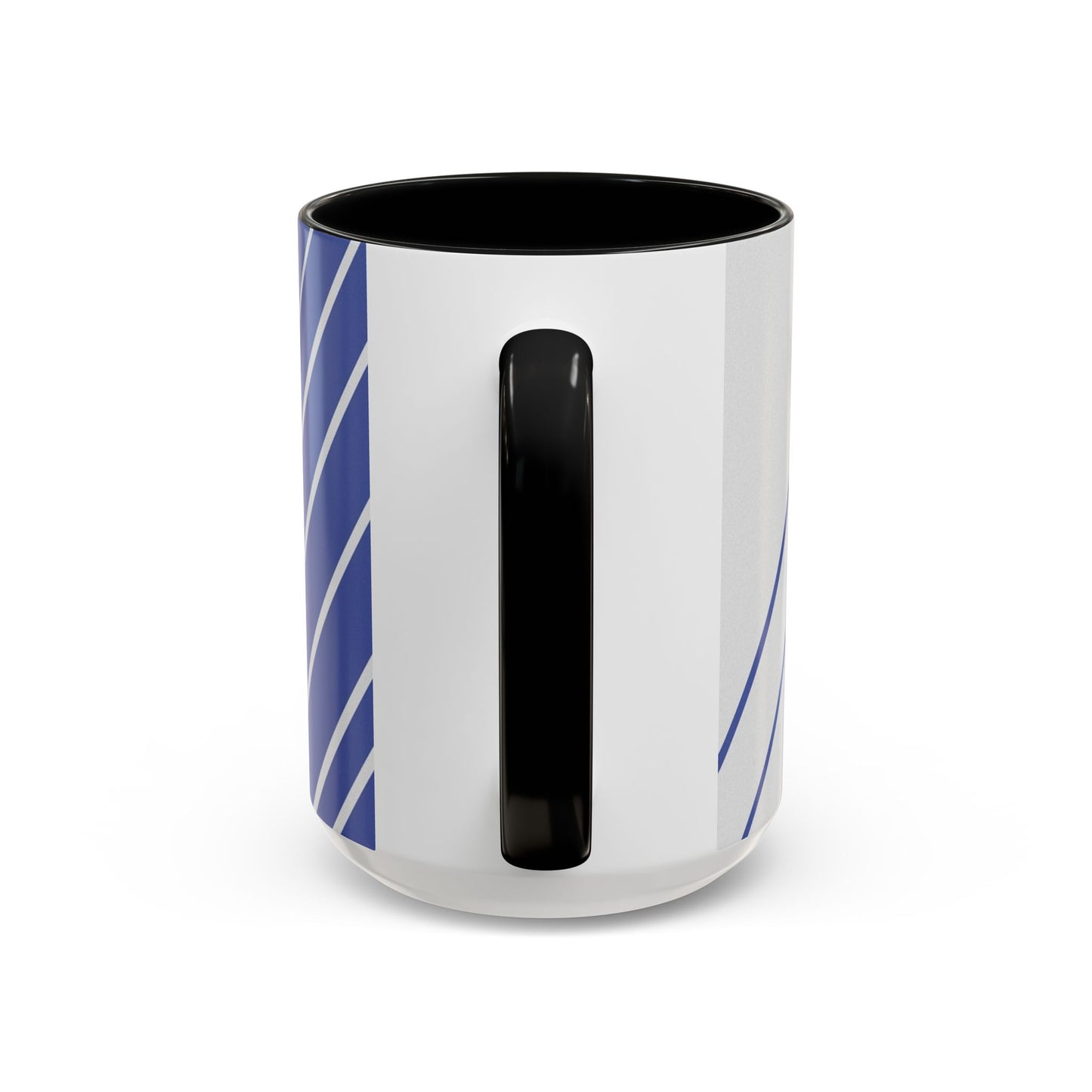 Elegant Stripe Accent Coffee Mug - Perfect for Gifts, Home Decor, Office, Birthdays, and Tea Lovers
