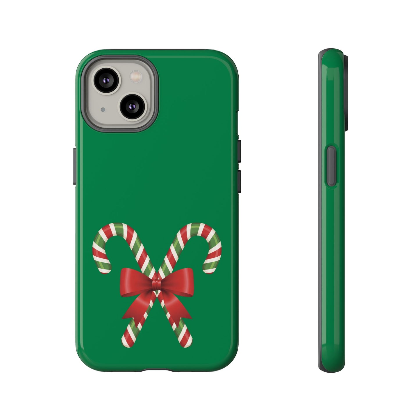 Candy Cane Phone Case: Holiday Spirit, Festive Gift, Cute Accessories, Christmas Decor, Seasonal Style