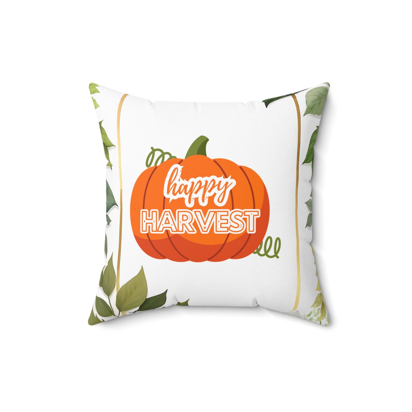 Botanical Elegance Square Pillow | Cozy Home Decor, Throw Pillow, Floral Accent, Gift for Her, Farmhouse Style