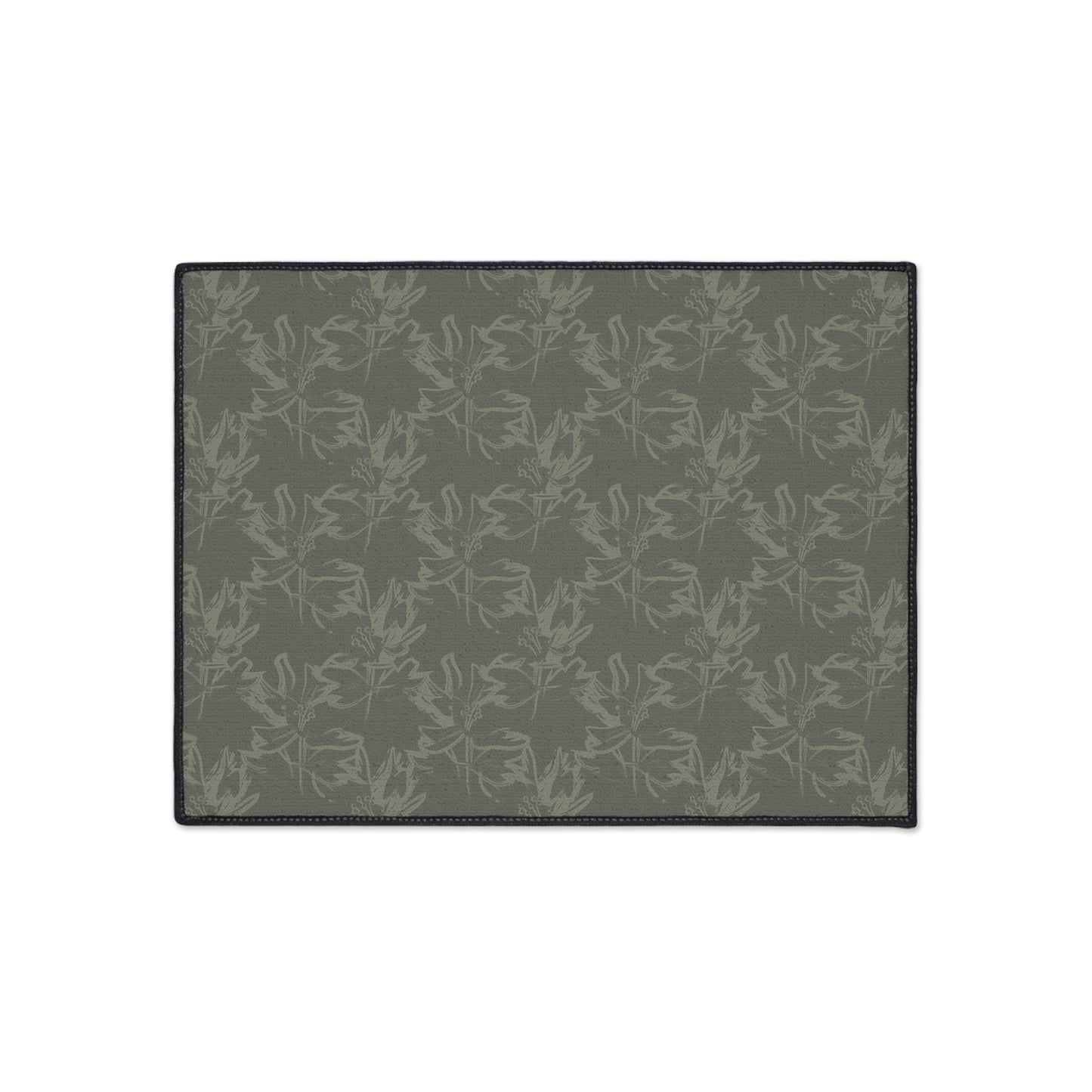 Heavy-Duty Floor Mat — Durable Camouflage Pattern Entry/Utility Rug