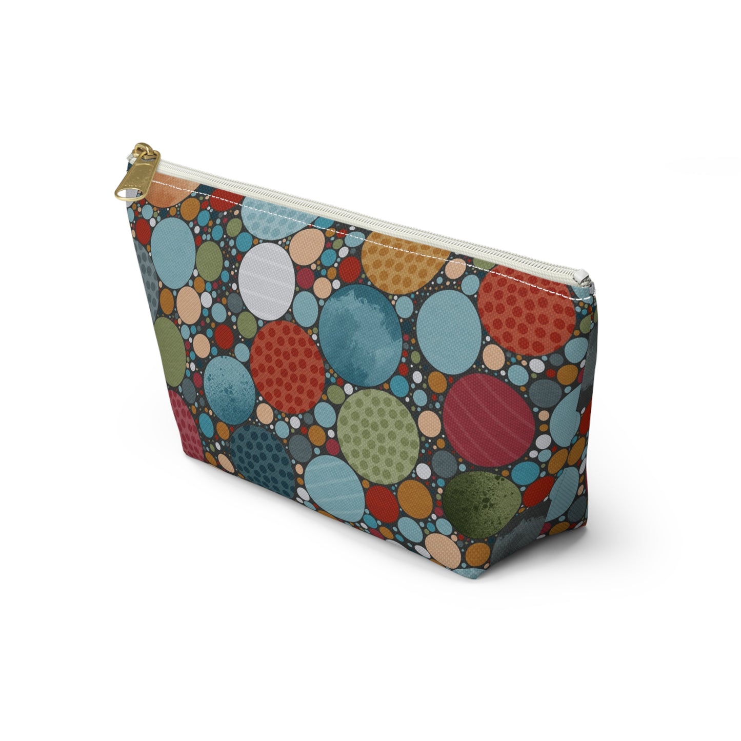 Colorful Polka Dot Accessory Pouch - Perfect for Travel, Makeup, Gifts, Organizing, and Everyday Use